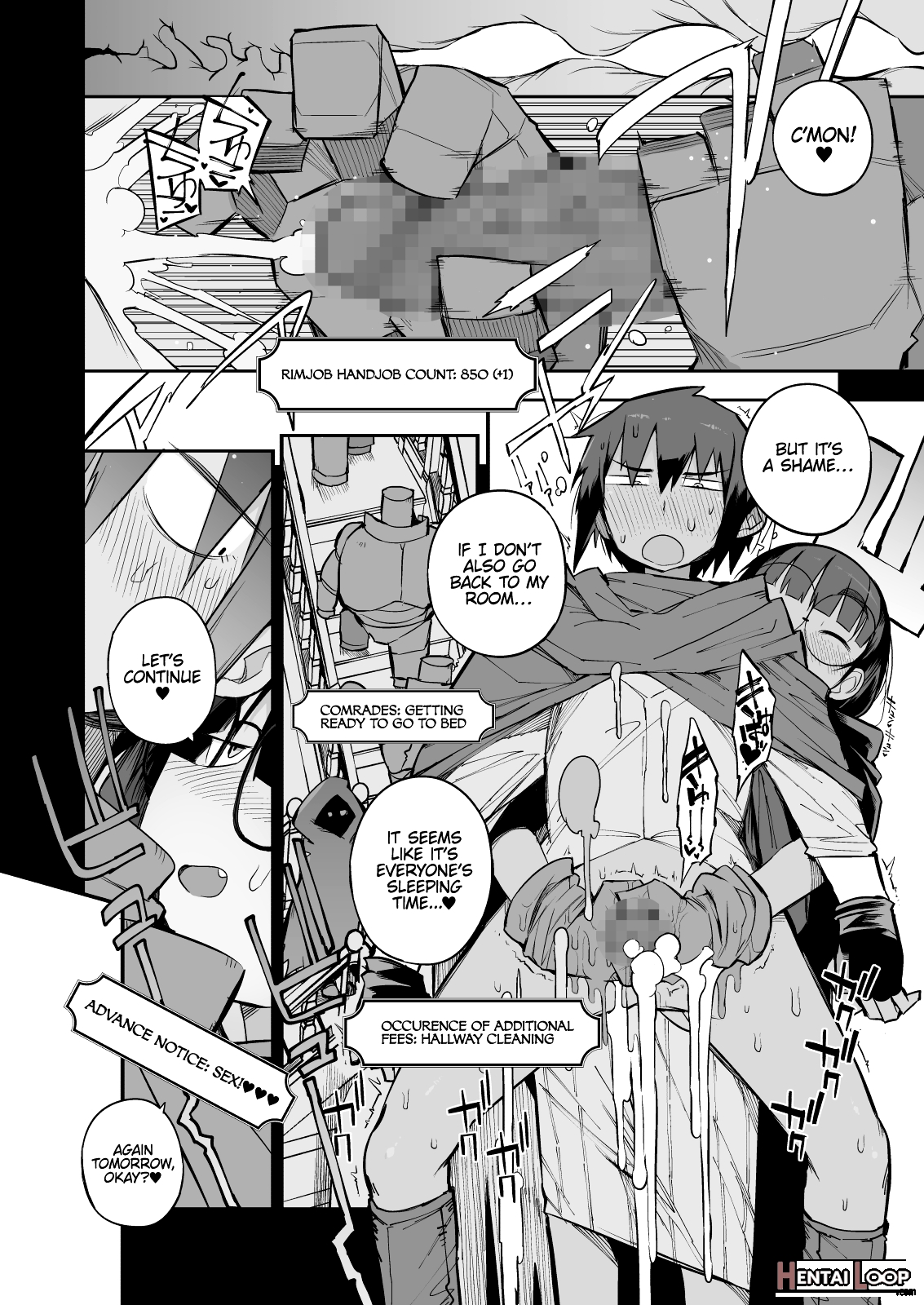 The S-rank Pervert Status Of The Unfit Homely Girl In The Hero Party With A Ban On Love page 28