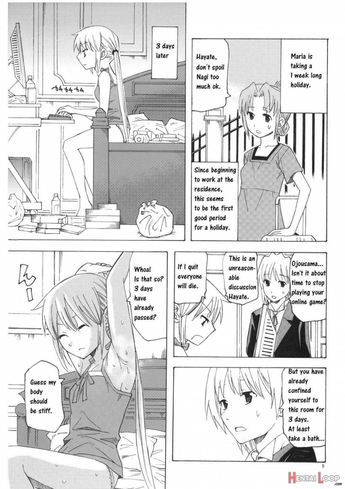 The Shut-In Ojousama's Stickiness page 3