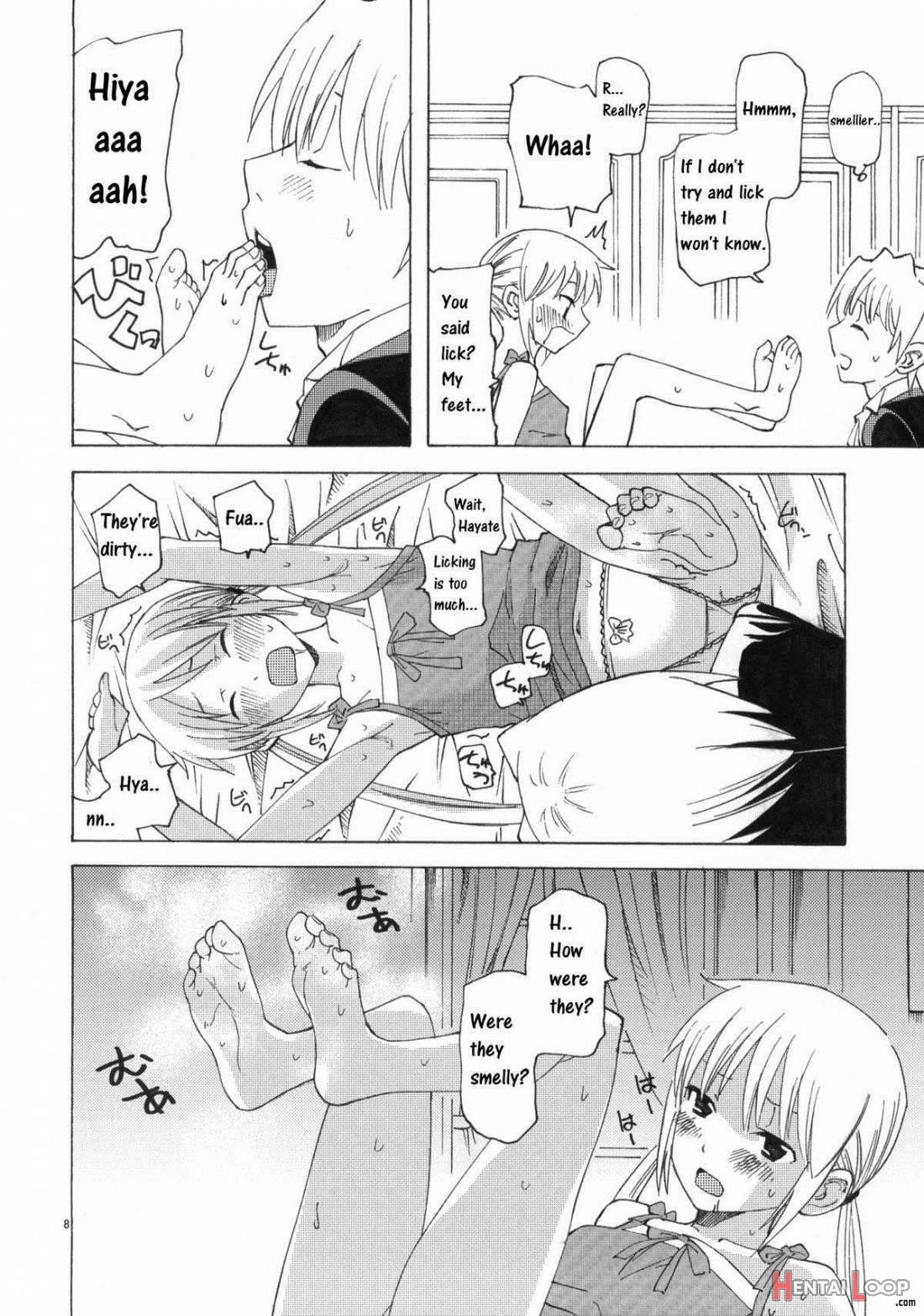 The Shut-In Ojousama's Stickiness page 6