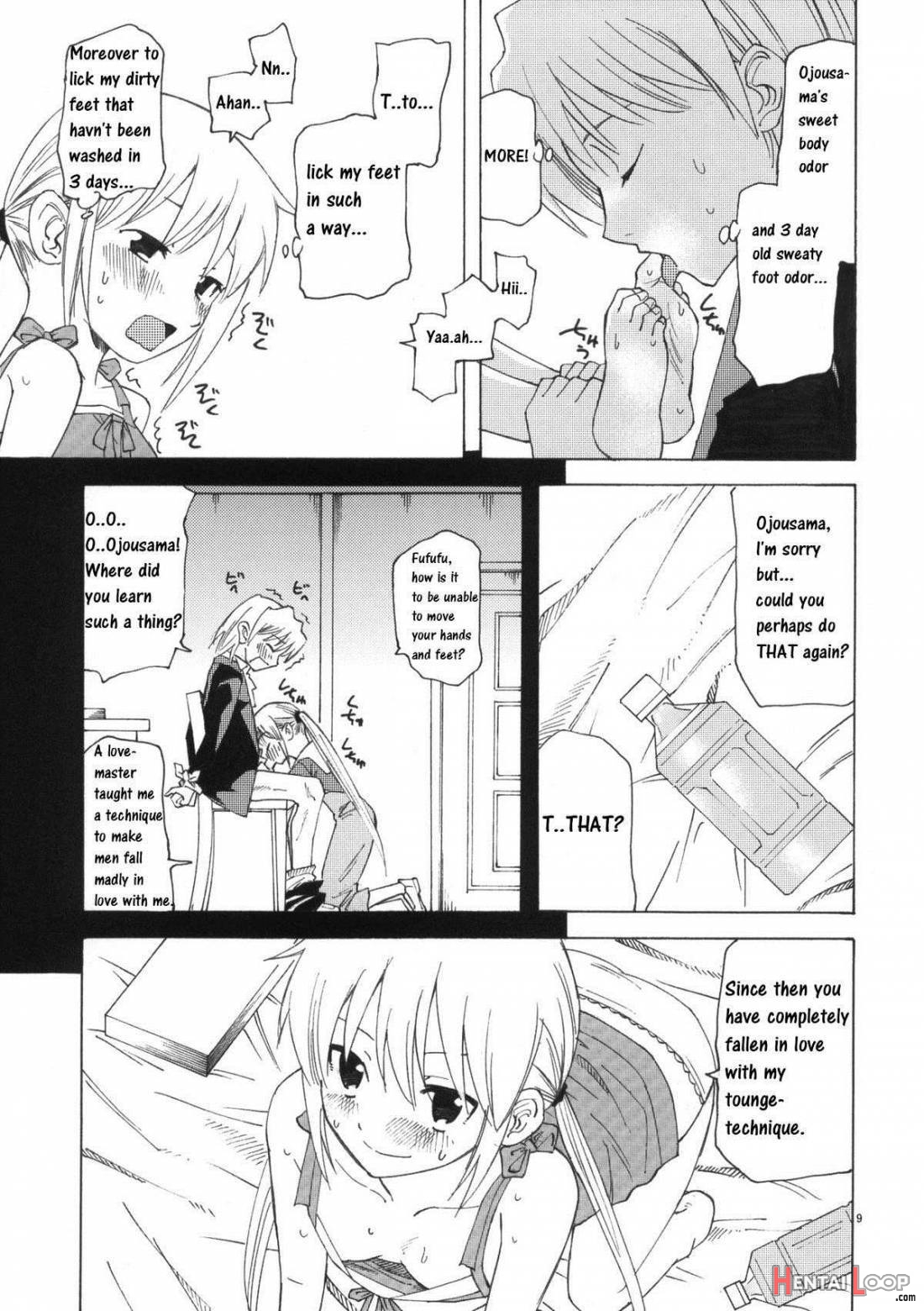 The Shut-In Ojousama's Stickiness page 7