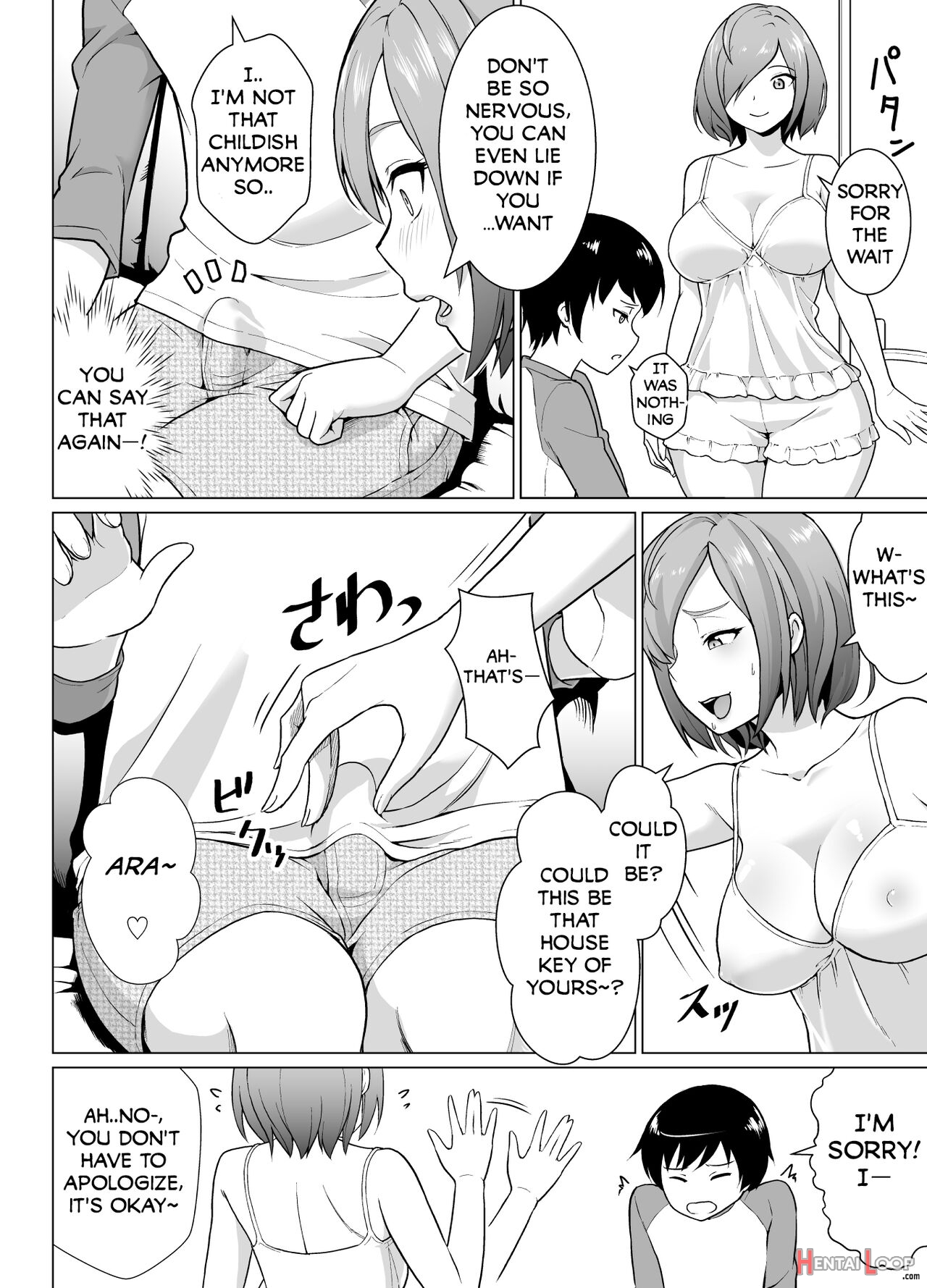 The Virgin Onee-san From Next-door And I page 5