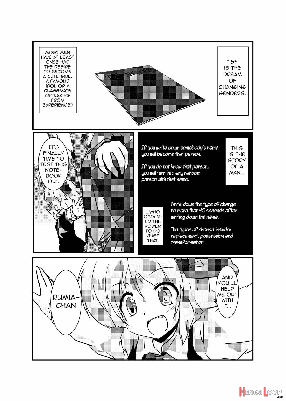 Touhou TS Monogatari ~Rumia hen~ page 3