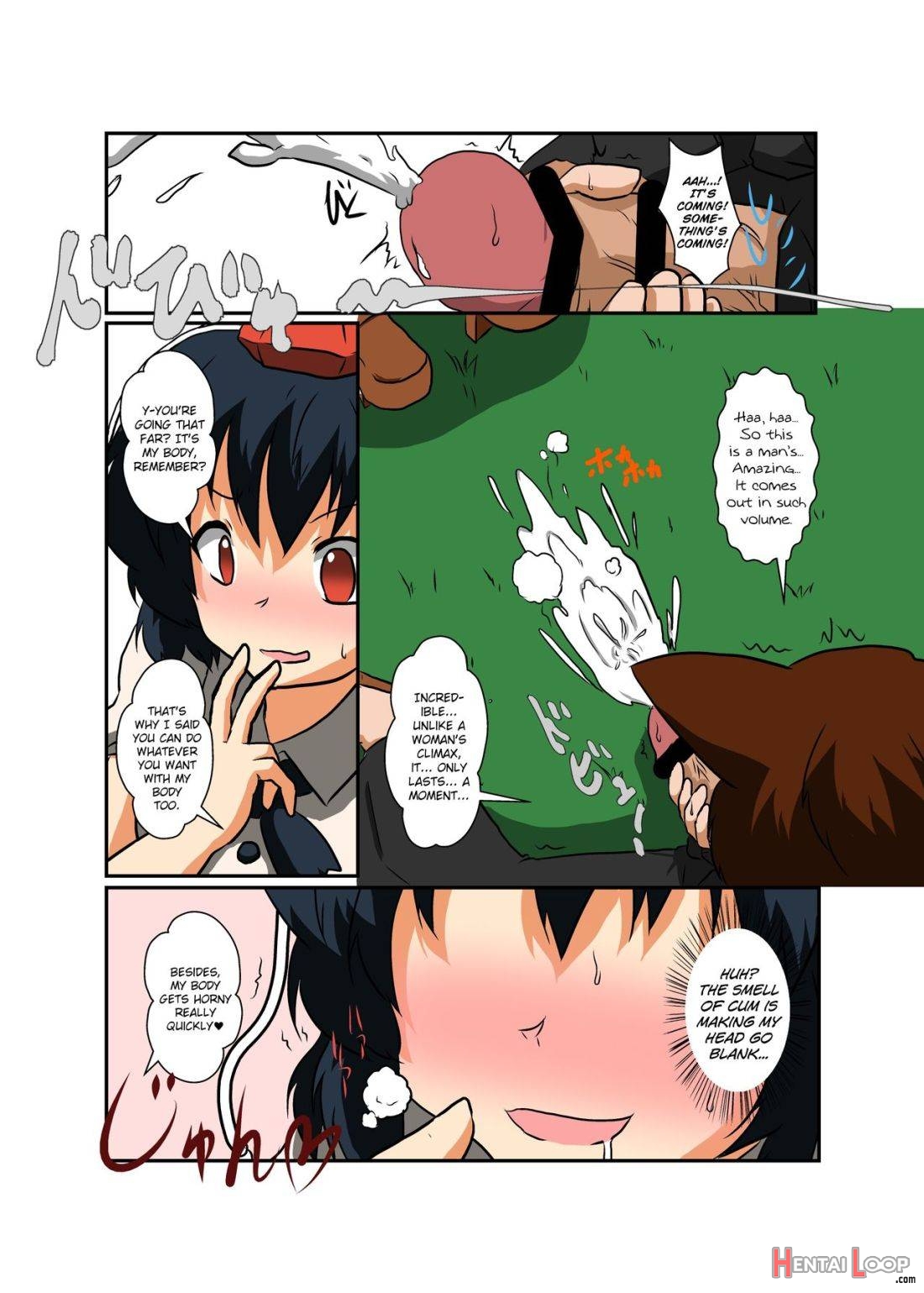 Touhou TS Monogatari ~ Shameimaru-Hen ~ page 9