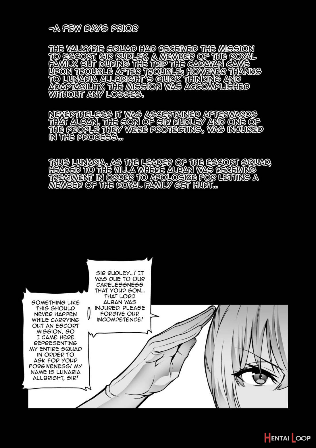 Touma Senki Cecilia IF Lunaria to Hentai Ouzoku no Wana ~Songen Houki Hen~ page 2