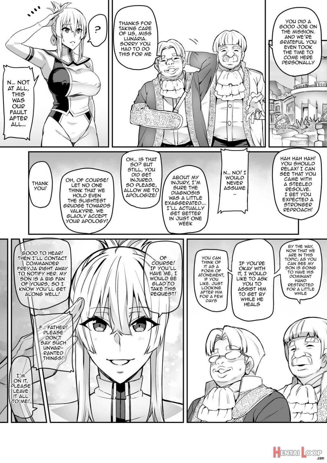 Touma Senki Cecilia IF Lunaria to Hentai Ouzoku no Wana ~Songen Houki Hen~ page 3