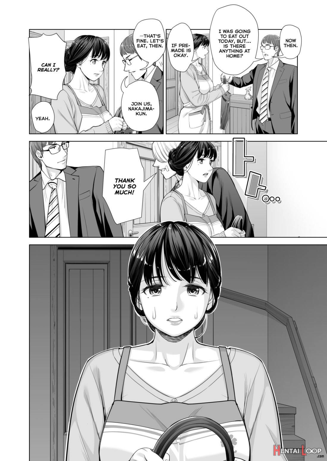 Tsukiyo no Midare Zake (Kouhen) Moonlit Intoxication ~ A Housewife Stolen by a Coworker Besides her Blackout Drunk Husband ~ Chapter 2 page 28