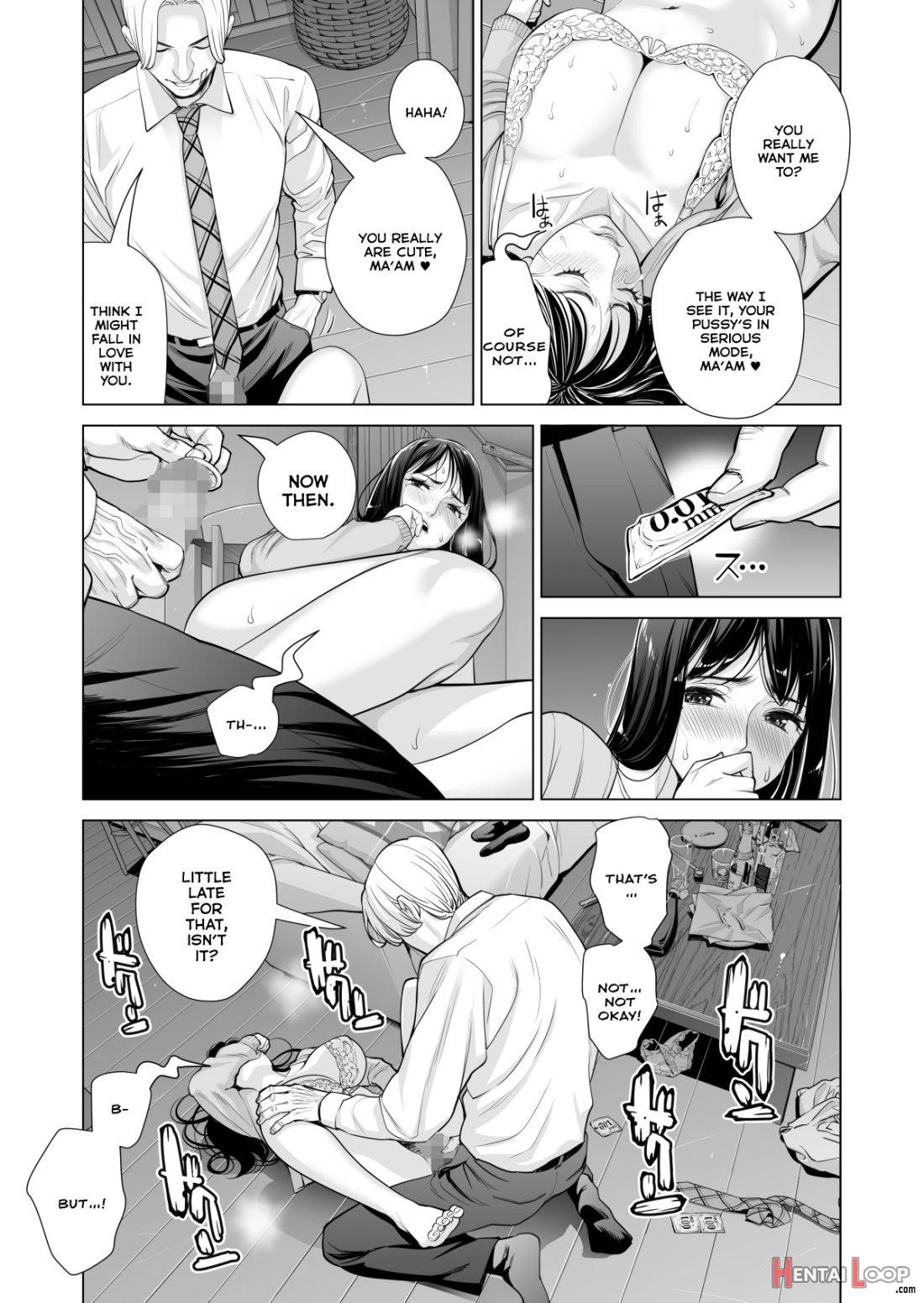 Tsukiyo no Midare Zake (Kouhen) Moonlit Intoxication ~ A Housewife Stolen by a Coworker Besides her Blackout Drunk Husband ~ Chapter 2 page 33