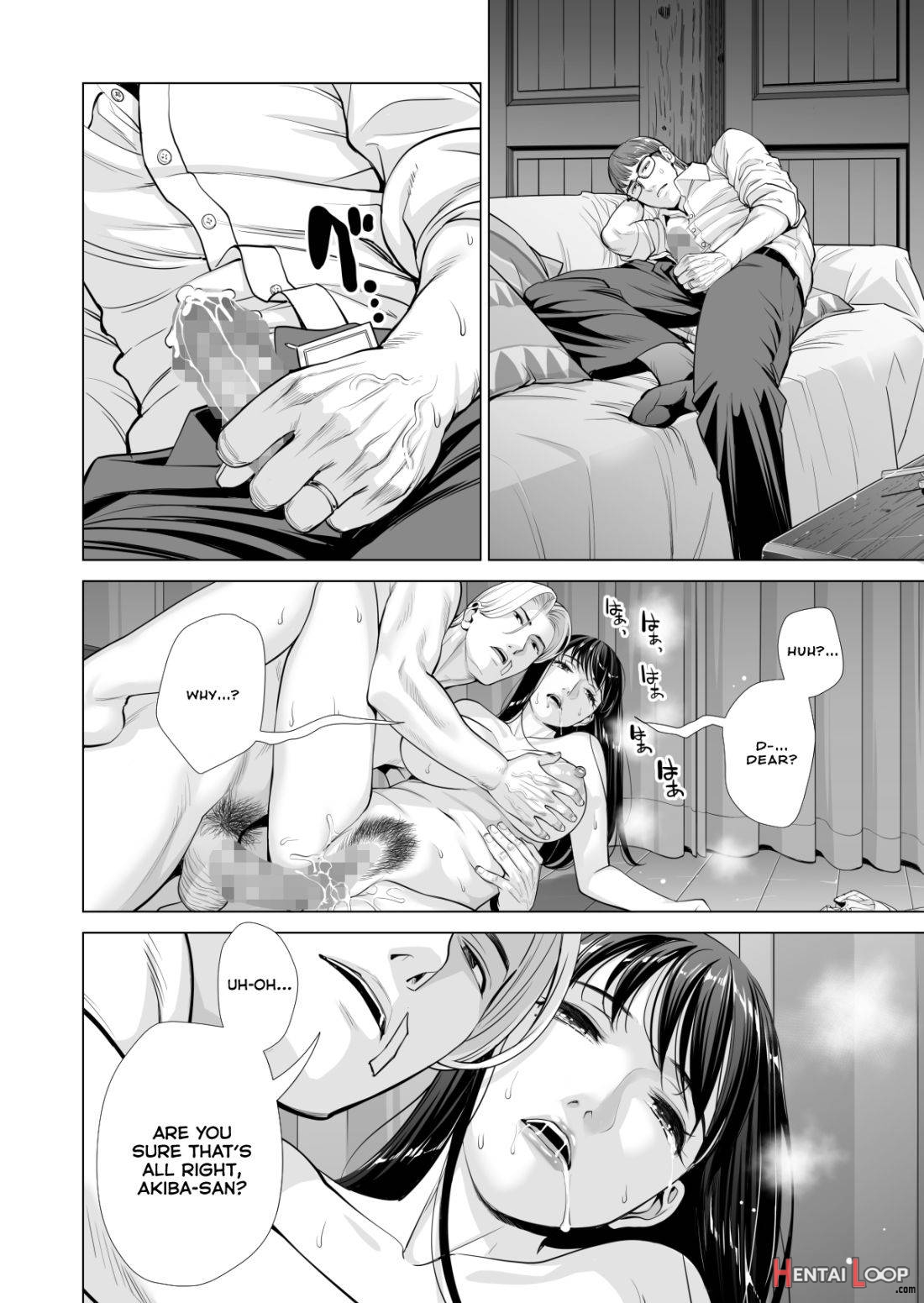 Tsukiyo no Midare Zake (Kouhen) Moonlit Intoxication ~ A Housewife Stolen by a Coworker Besides her Blackout Drunk Husband ~ Chapter 2 page 42