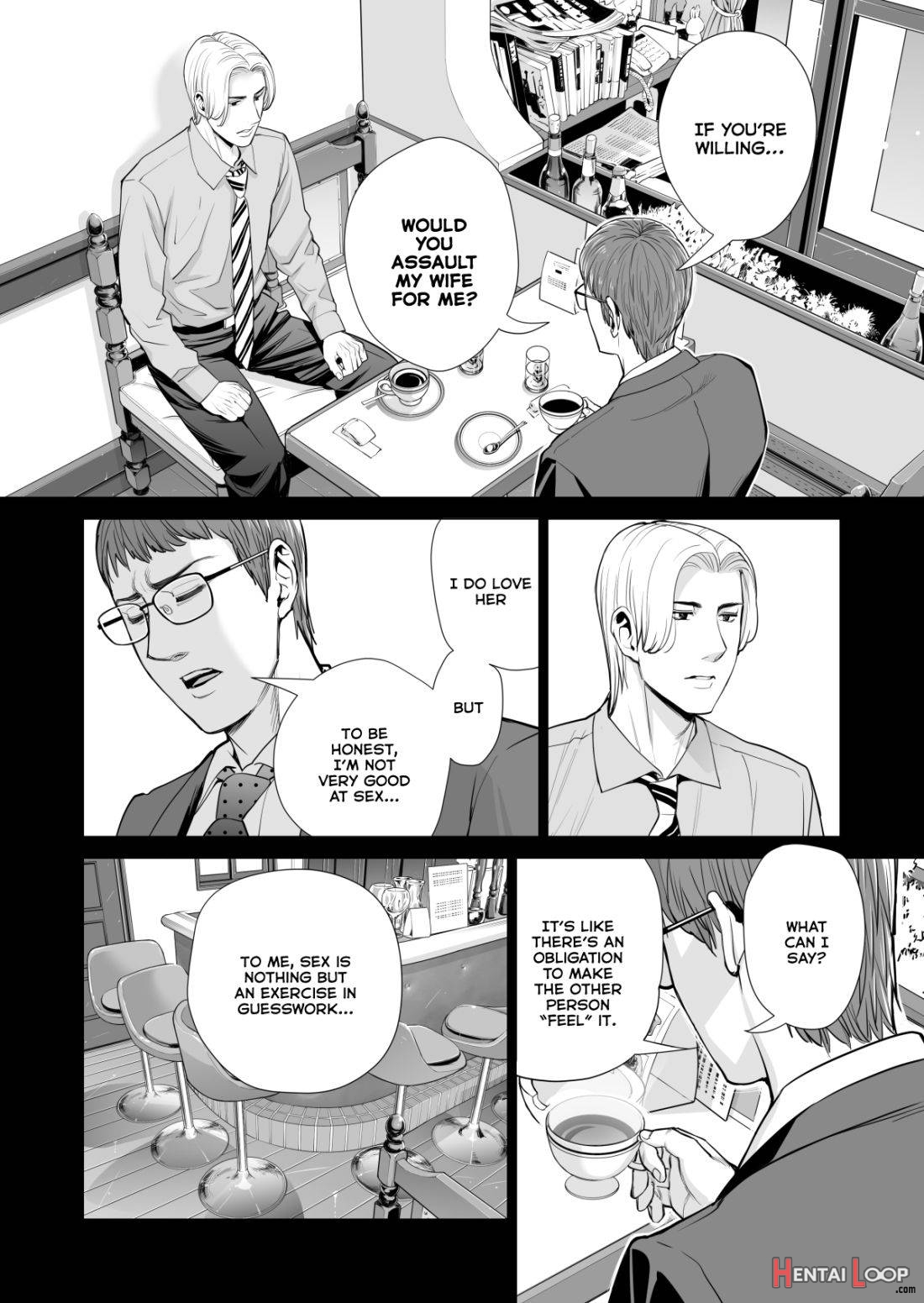 Tsukiyo no Midare Zake (Kouhen) Moonlit Intoxication ~ A Housewife Stolen by a Coworker Besides her Blackout Drunk Husband ~ Chapter 2 page 45