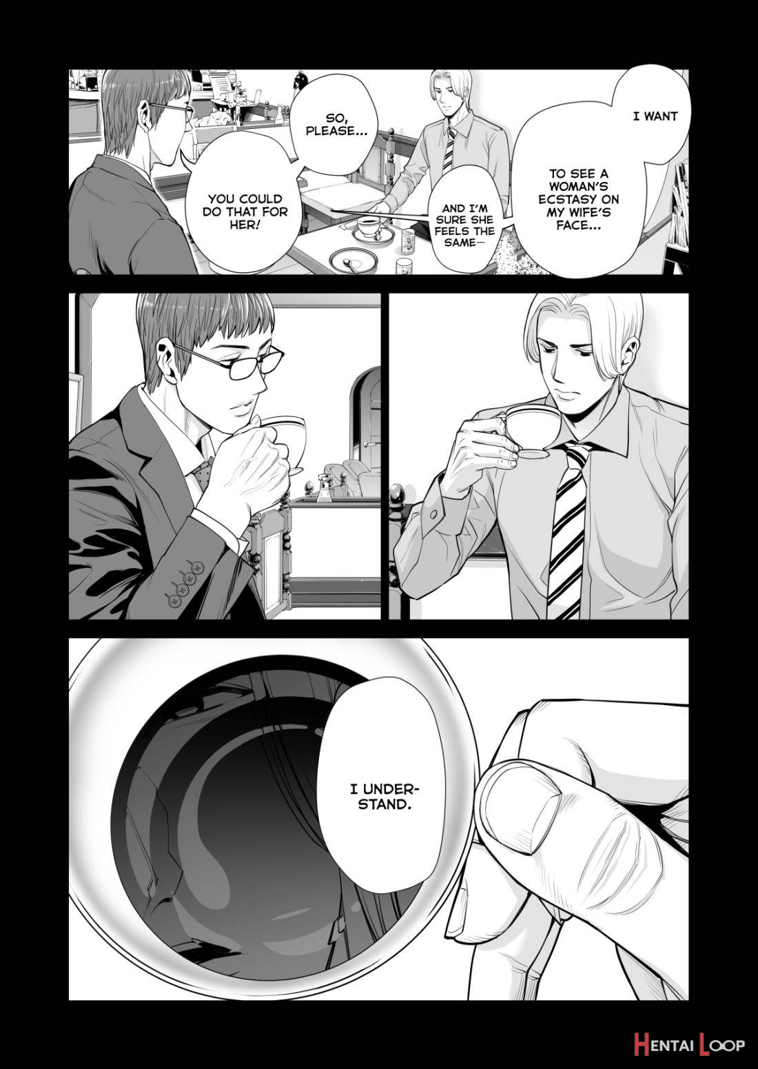 Tsukiyo no Midare Zake (Kouhen) Moonlit Intoxication ~ A Housewife Stolen by a Coworker Besides her Blackout Drunk Husband ~ Chapter 2 page 47