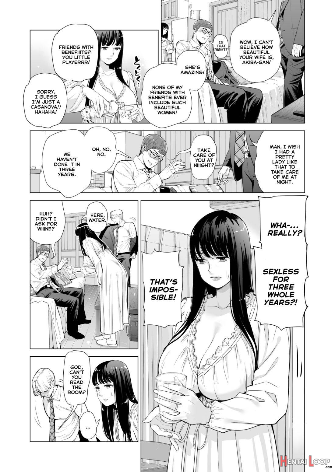 Tsukiyo no Midare Zake (Zenpen) Moonlit Intoxication ~ A Housewife Stolen by a Coworker Besides her Blackout Drunk Husband ~ Chapter 1 page 15