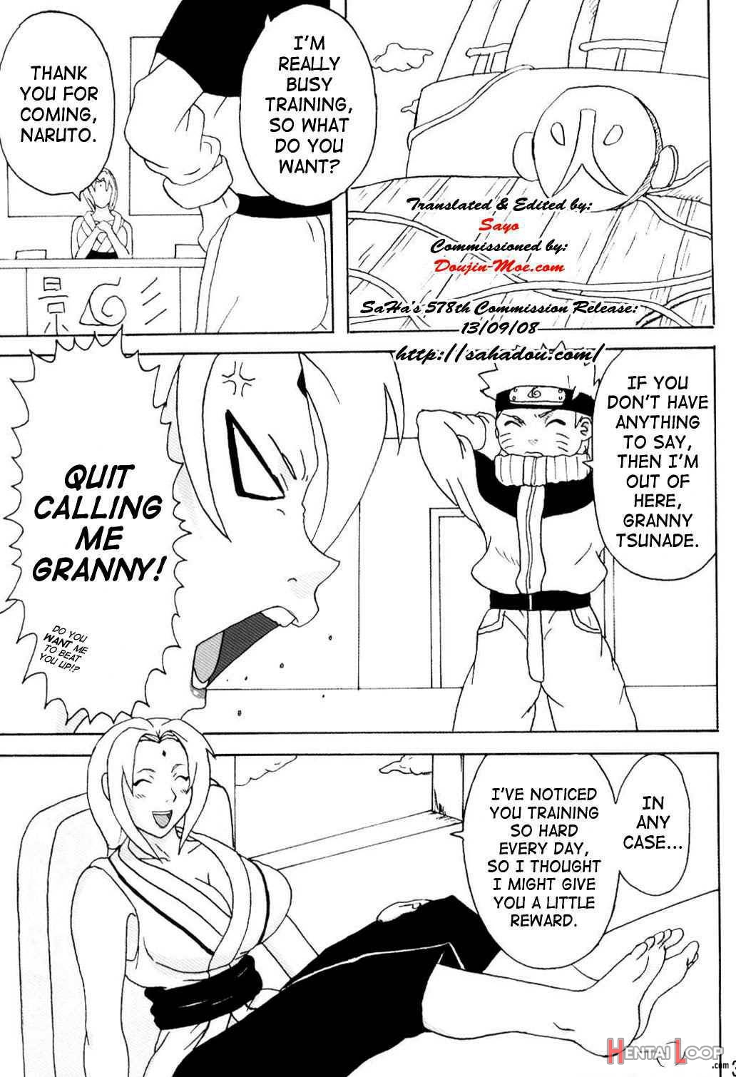 Tsunade Hon / Tsunade Book page 4