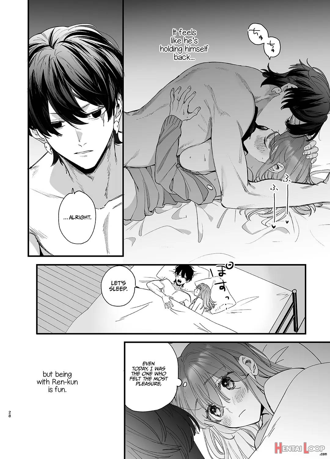 Until The Trashiest Boy Toy Exorcist Ren-kun Crushes Me In His Embrace page 28