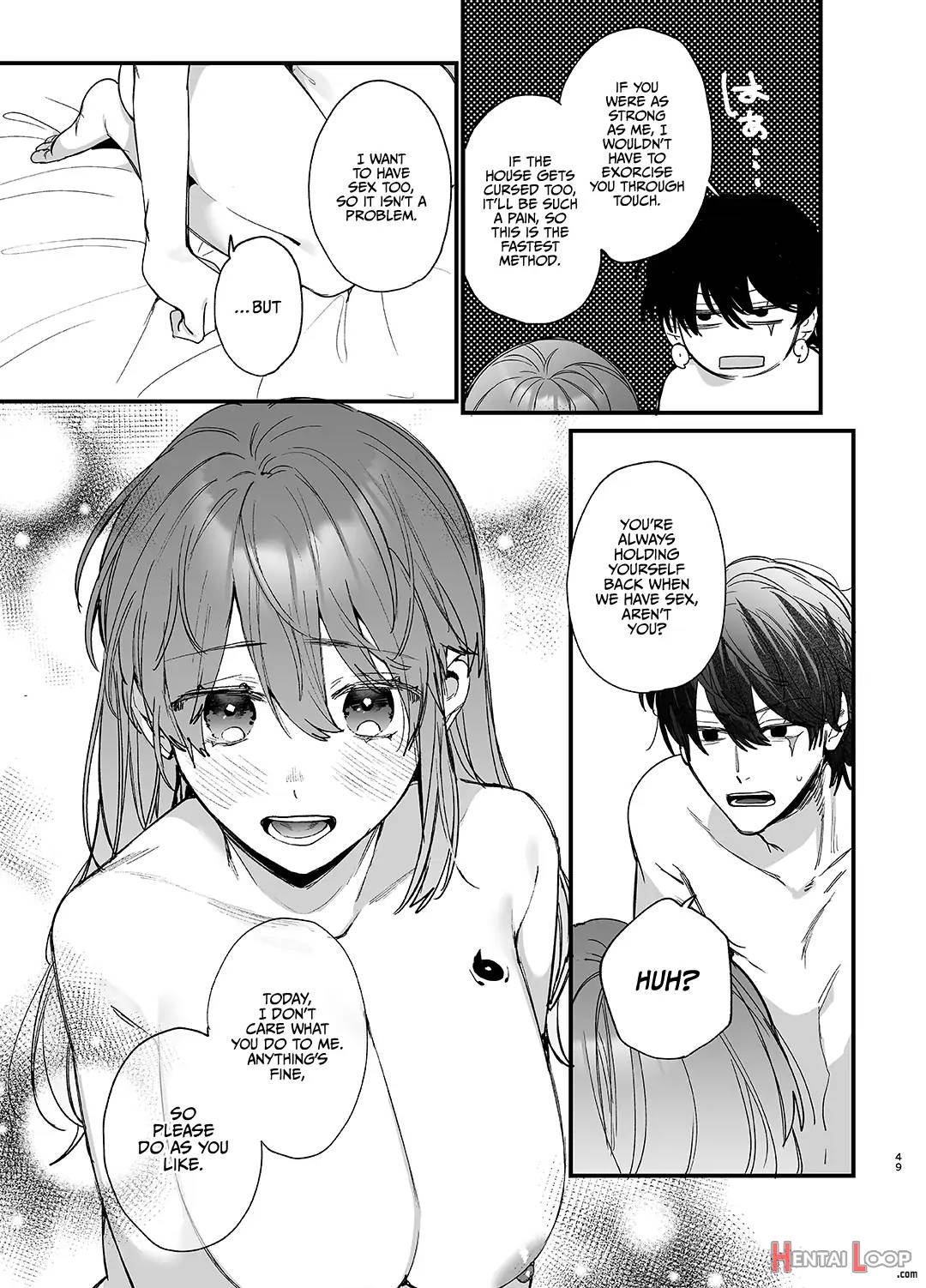 Until The Trashiest Boy Toy Exorcist Ren-kun Crushes Me In His Embrace page 49