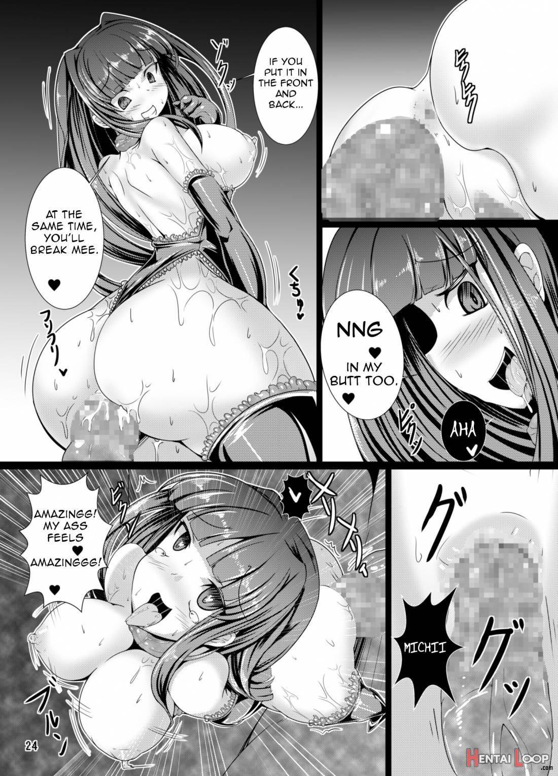 Usa ga Shokushu to Ecchi suru Hon page 22