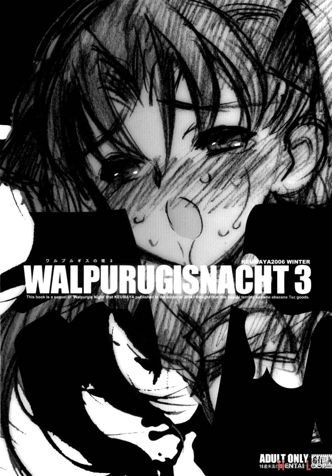 Page 1 of Walpurgis no Yoru 3 (by Inoue Junichi) - Hentai doujinshi for  free at HentaiLoop