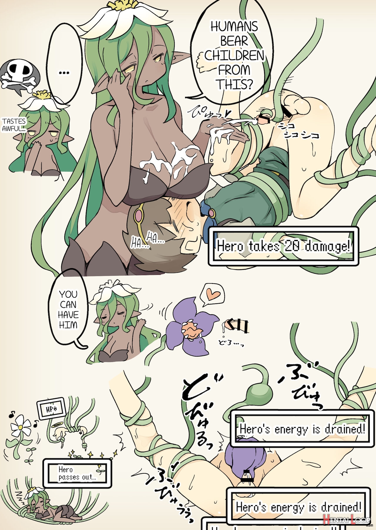 Whether You Win Or Lose, A Fight With A Monster Girl Always Leads To Sex! page 28