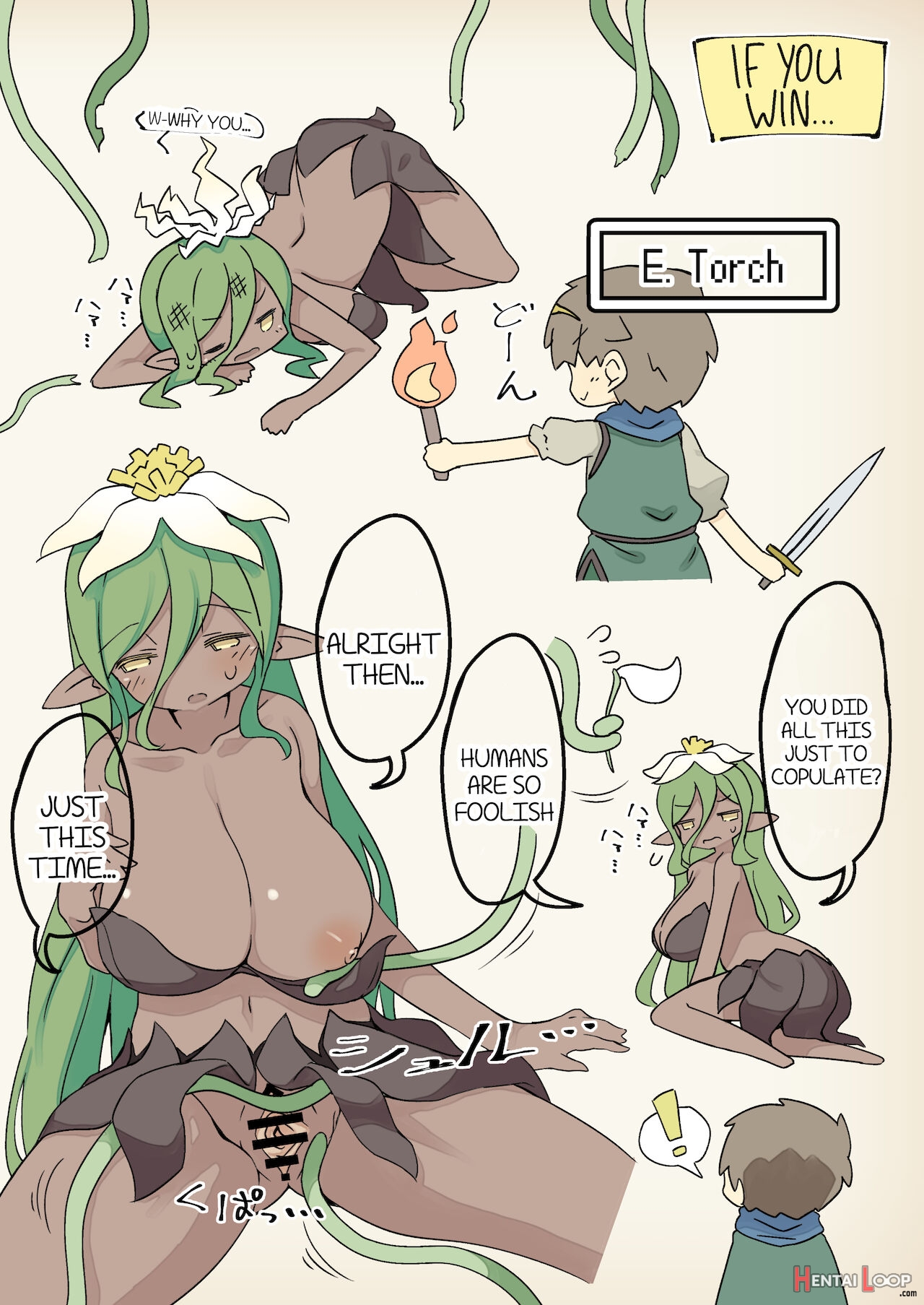 Whether You Win Or Lose, A Fight With A Monster Girl Always Leads To Sex! page 29