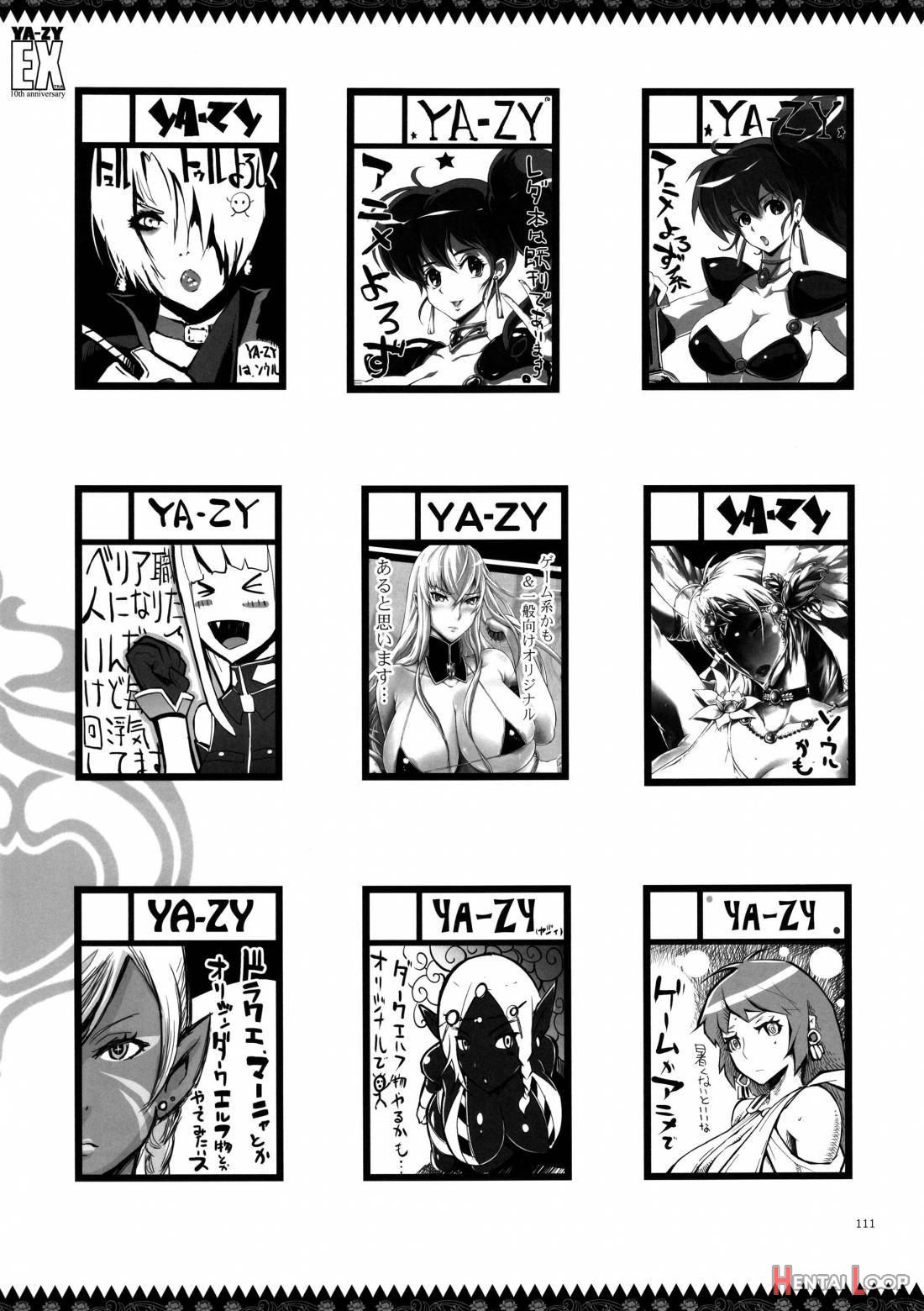 YA-ZY EX 10th anniversary page 110