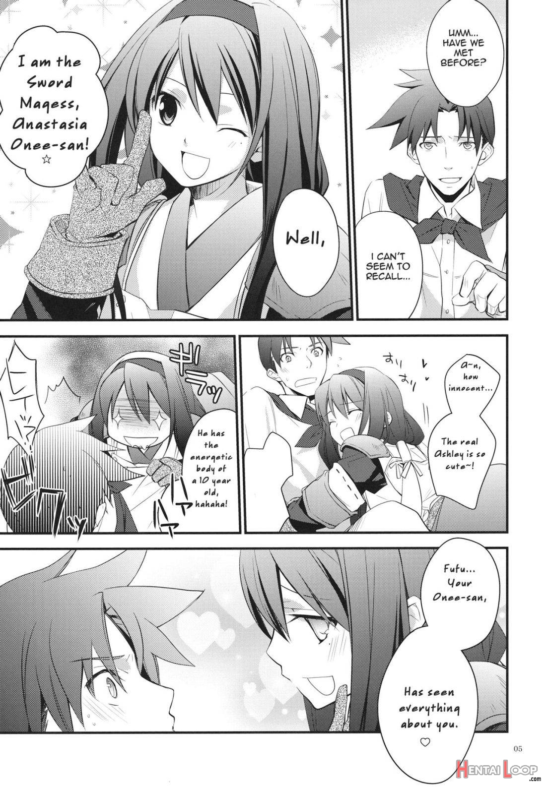 Yokubou Onee-san page 4