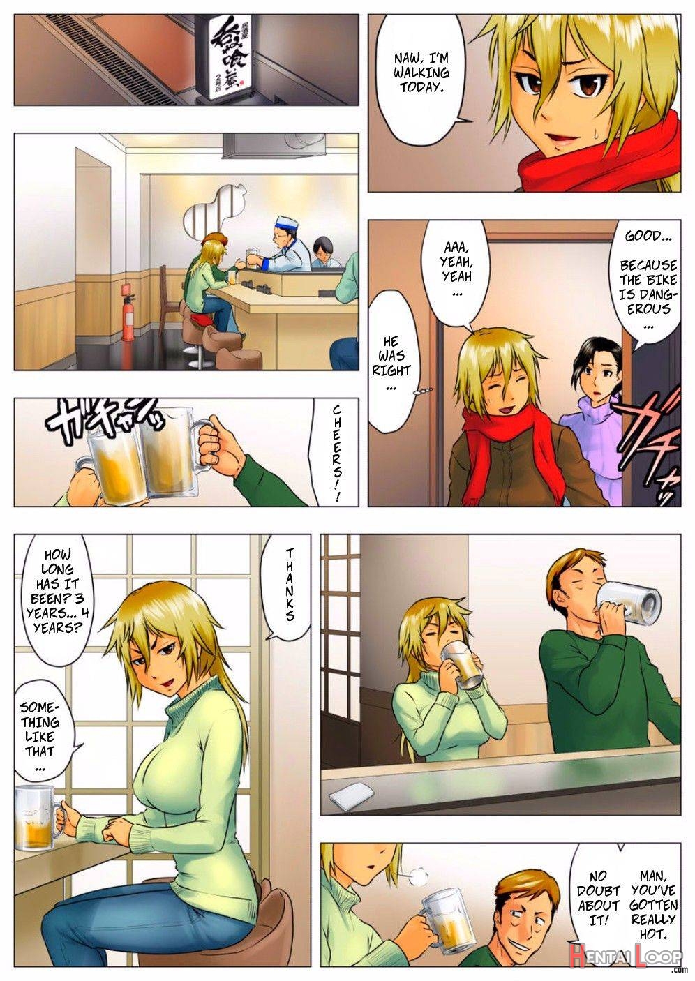 Yuuka -Tonari no Kinpatsu Musume ga Jitsu wa Otome datta Hanashi page 24