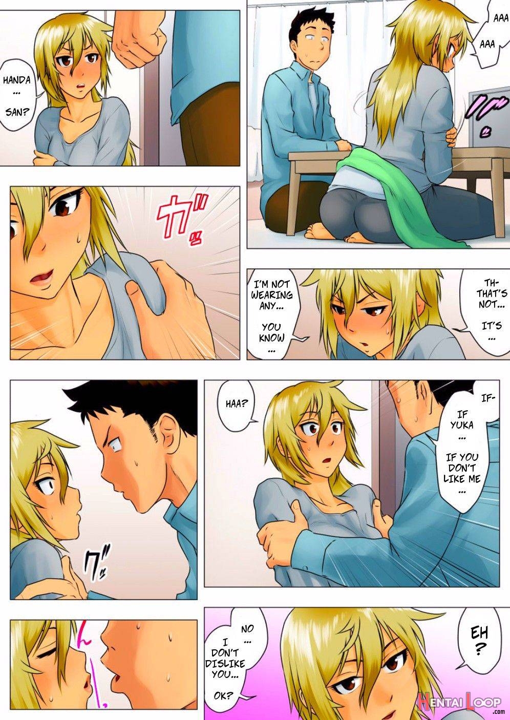 Yuuka -Tonari no Kinpatsu Musume ga Jitsu wa Otome datta Hanashi page 34