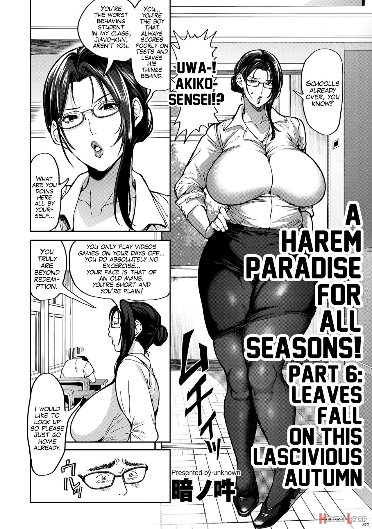 A Harem Paradise For All Season! Chapter 6: Leaves Fall On This Lascivious Autumn page 4