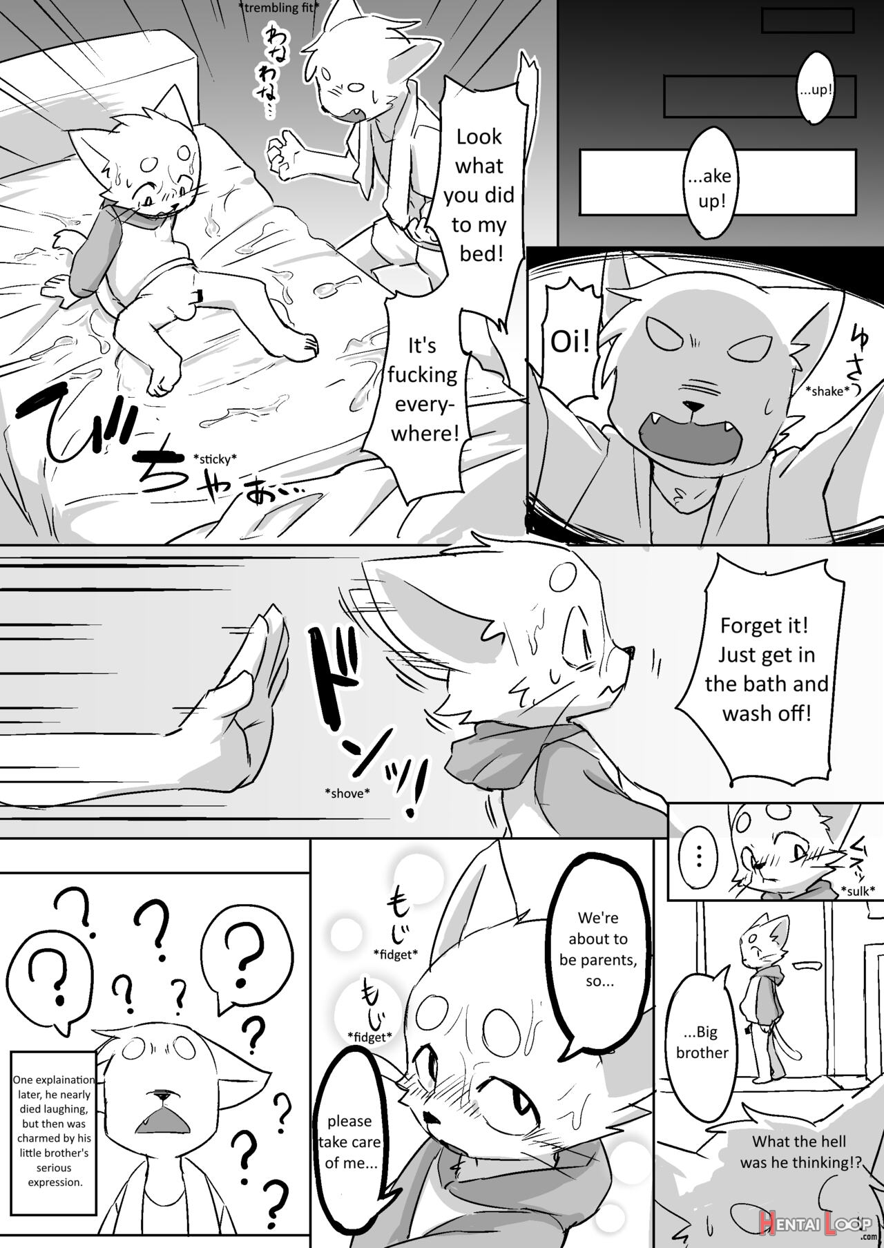 A Little Brother Mistakenly Thinks He's Pregnant Manga page 17