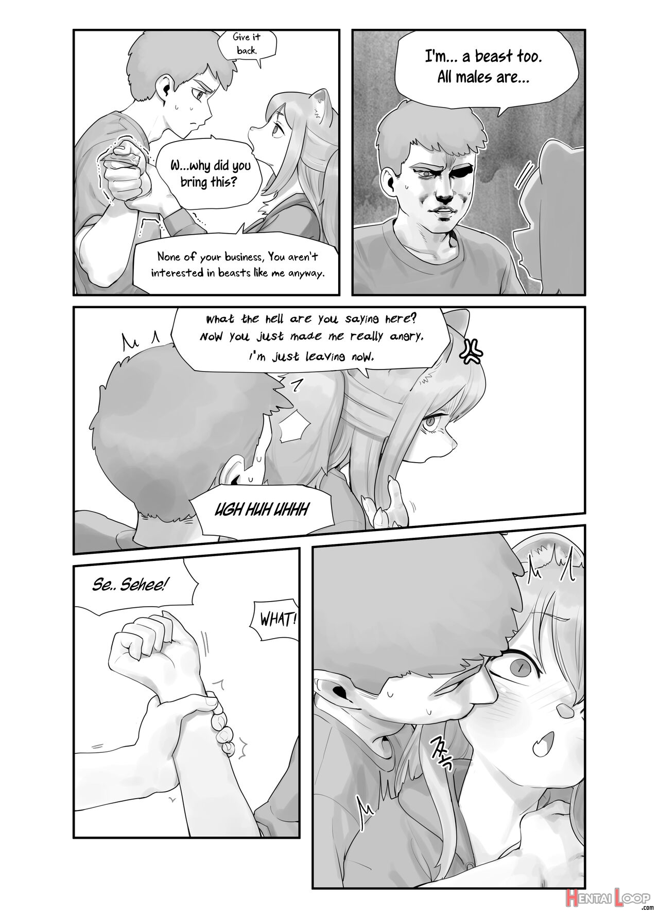 A Suspiciously Erotic Childhood Friend page 3