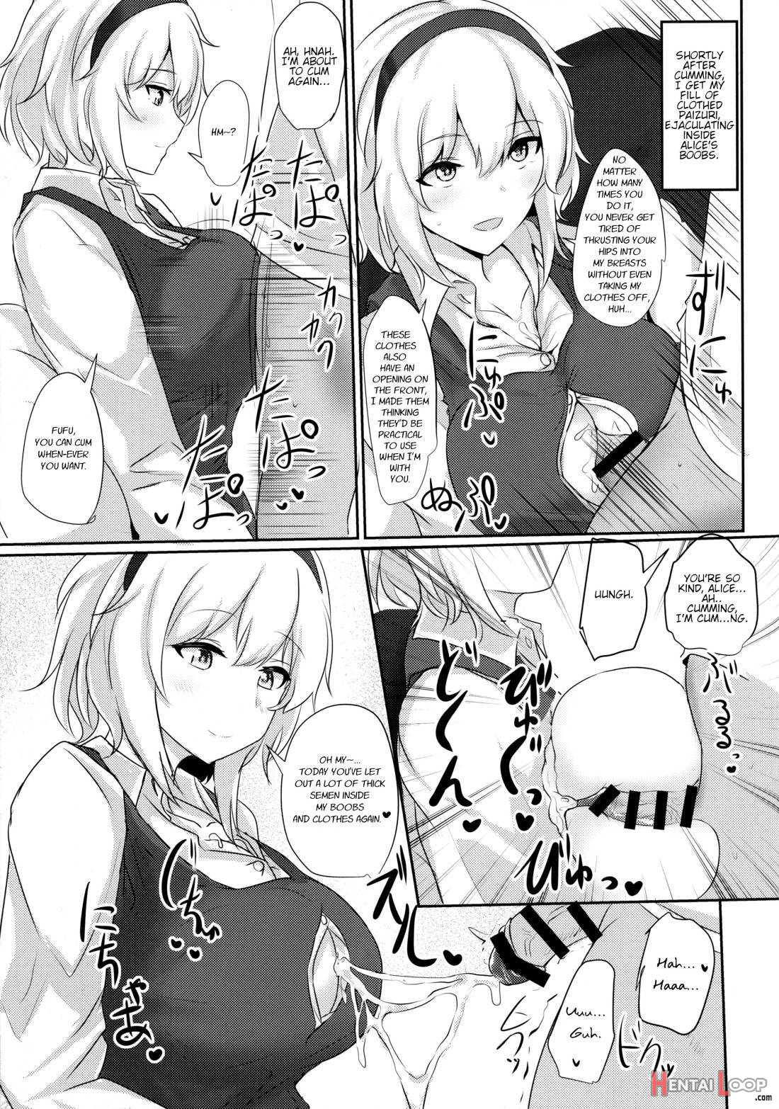 Alice o Okazu ni Shasei Suru Hon page 3