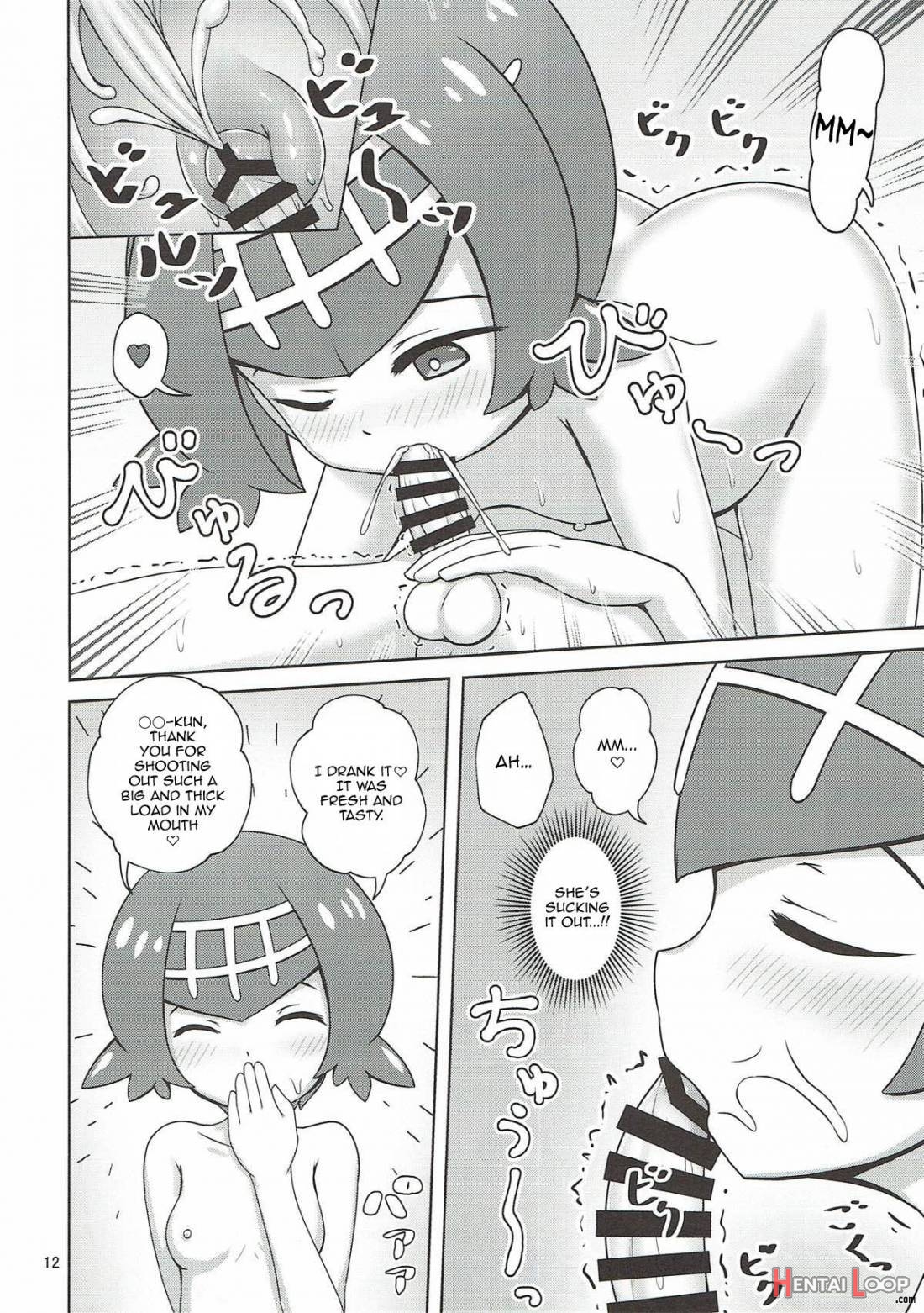 Alola Girls to Fude Oroshi no Gi page 10