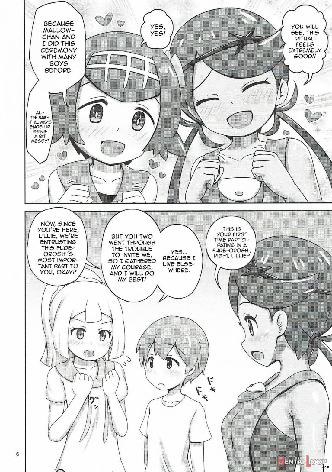 Alola Girls to Fude Oroshi no Gi page 4