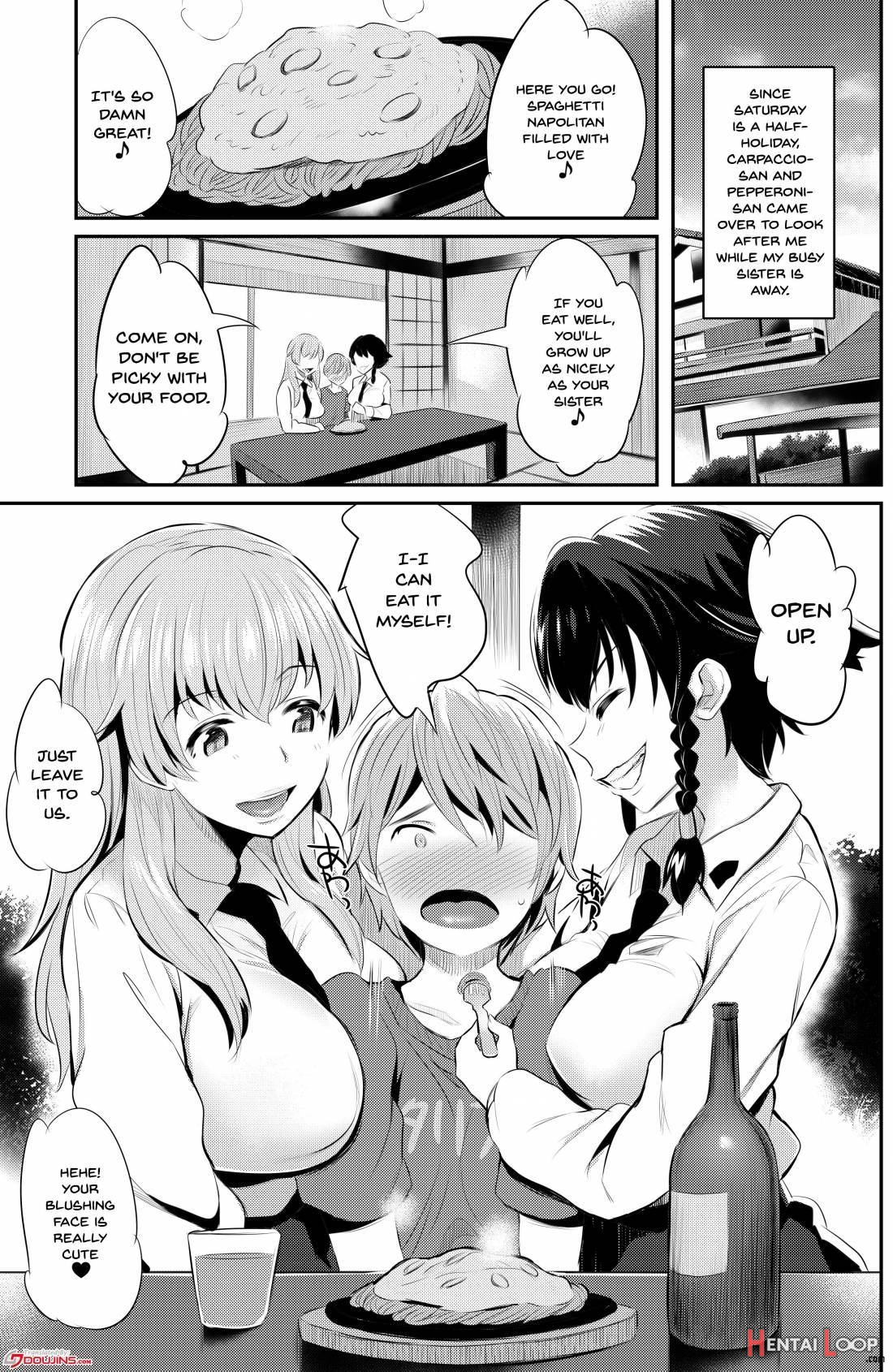 Anzio-ryuu Sarasara Chazuke + Omake page 2