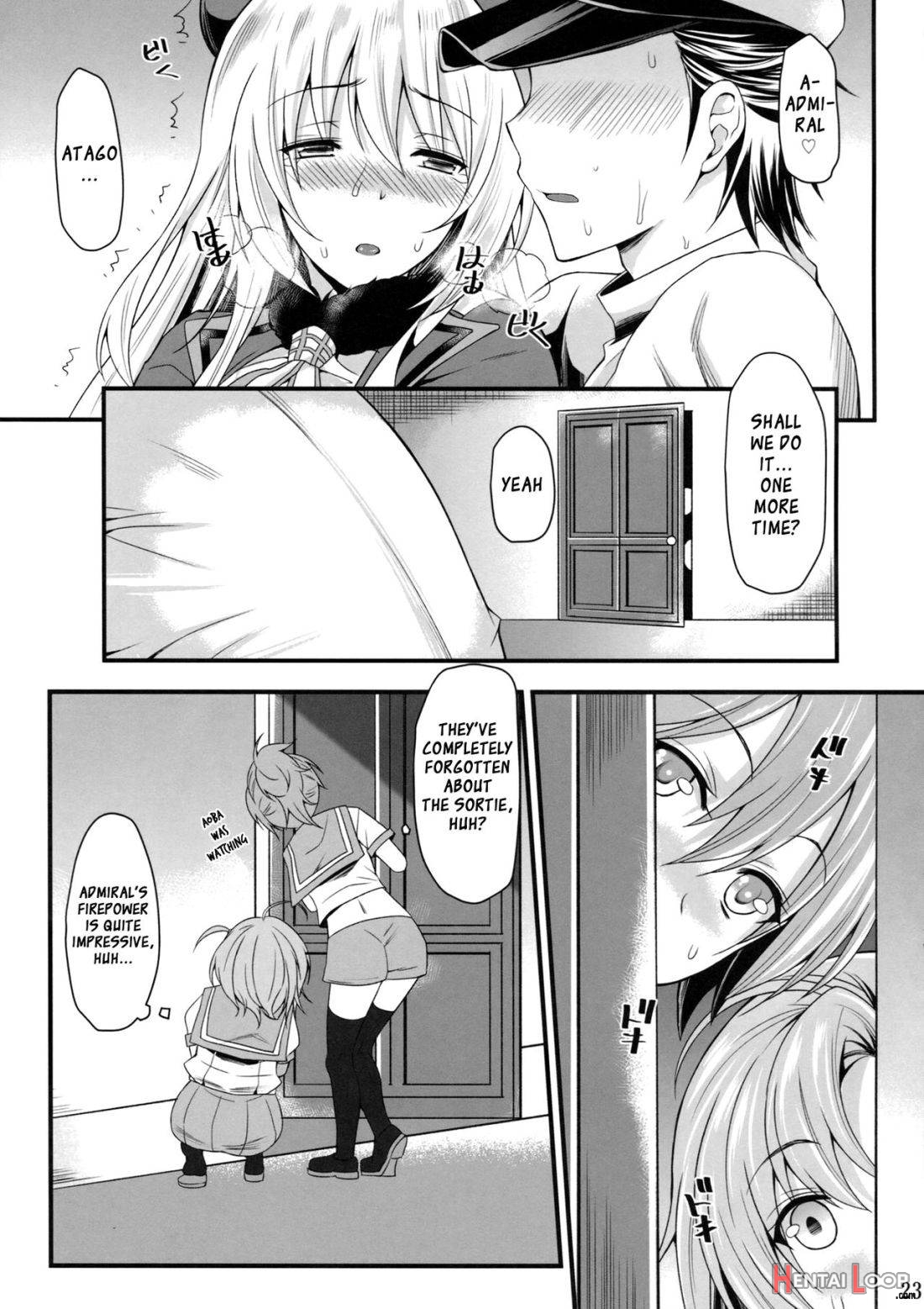 Atago to Yasen ni Totsunyuu su! page 22