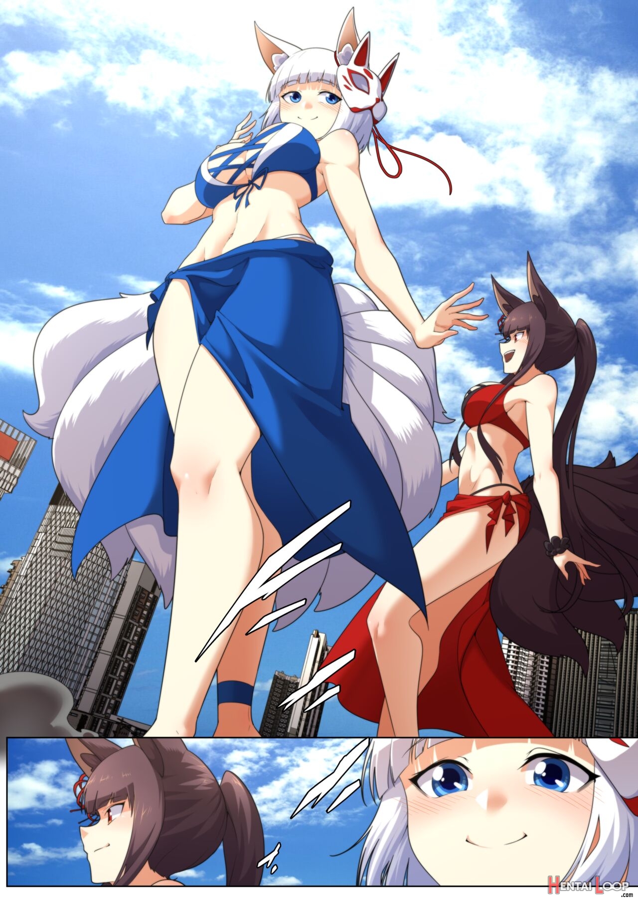 Attack Of The Sakura Empire Foxes page 2