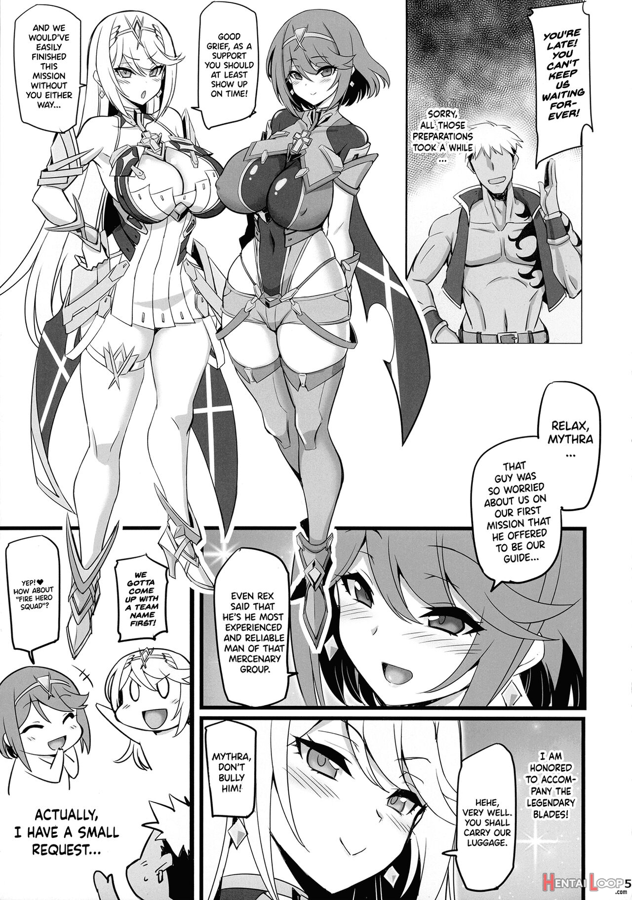 Blade Hypnosis ~ The Ntr'd Heavenly Holy Grail page 4
