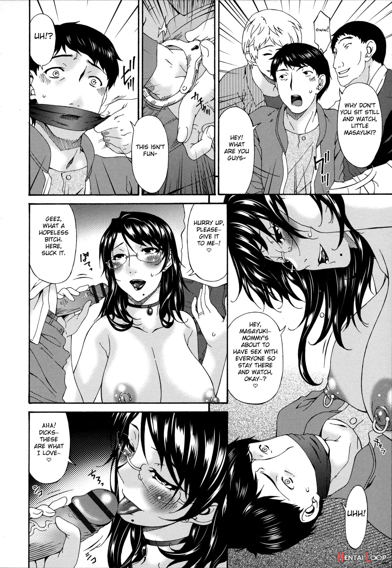 Boku No Kaasan Wa Yuujin No Mesuinu ~ My Mother Is My Friend's Slave page 107