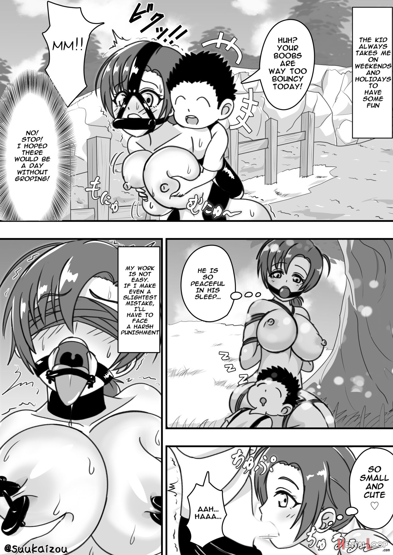 Boudica Is Trained By Shota page 12