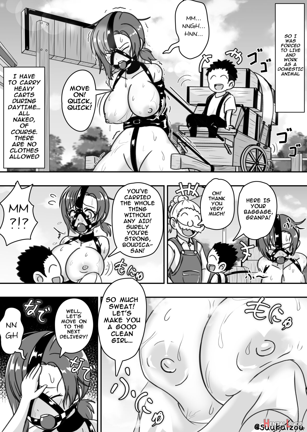Boudica Is Trained By Shota page 9