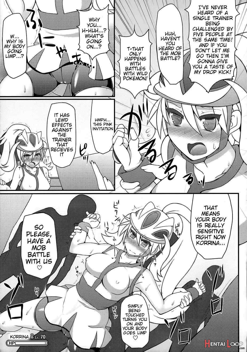 Champion & Gym Leader to MureMure!? Chinpo Battle page 14
