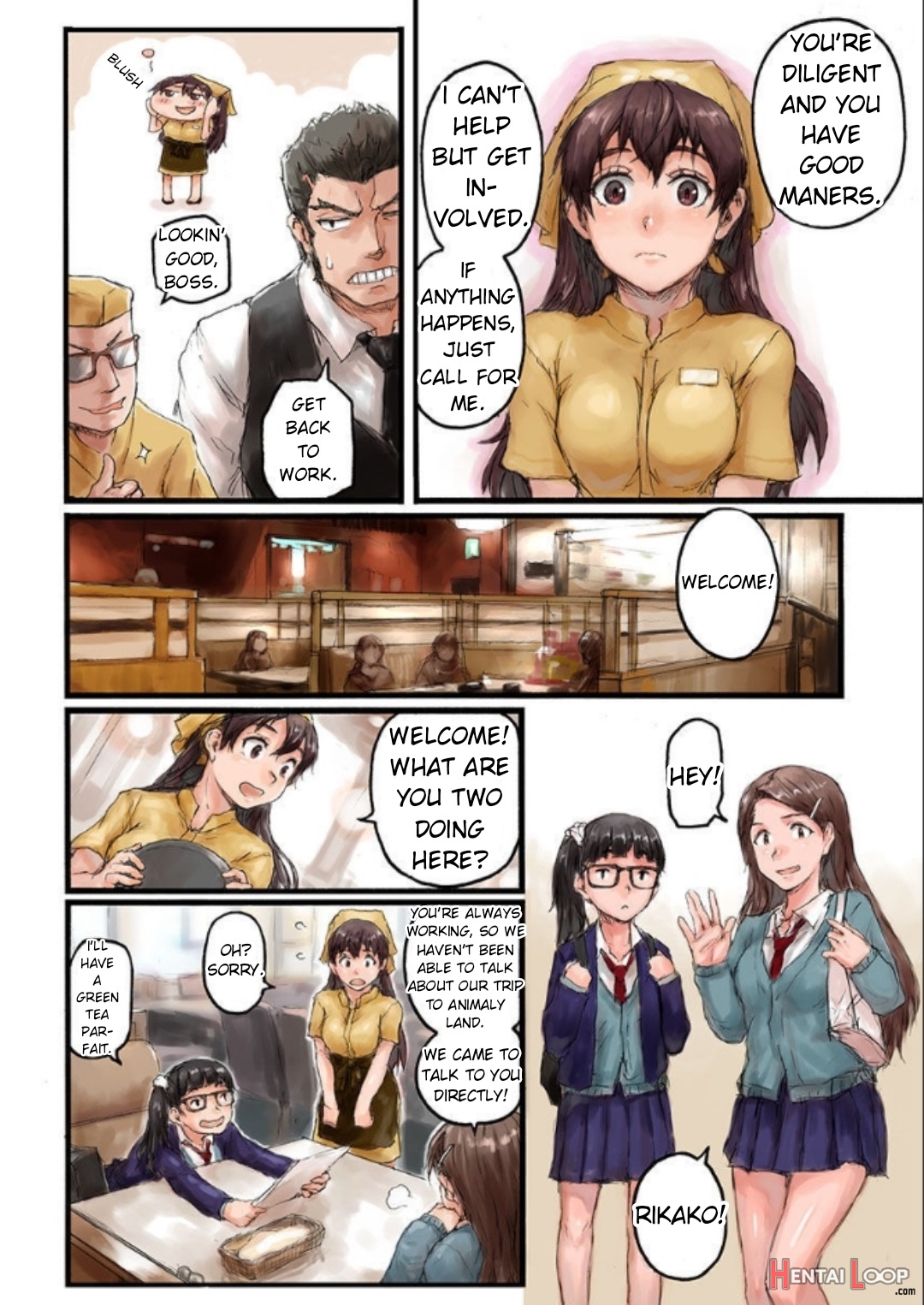 Changed Into A High School Girl 1-2 page 6