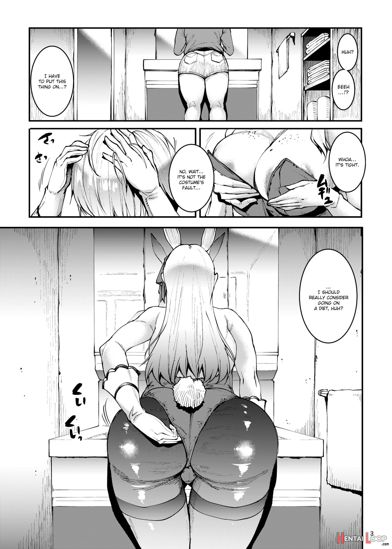 Choi Busa Dakedo Shintai Wa Eroi Sefri Layer To Rankou Satsueikai page 3