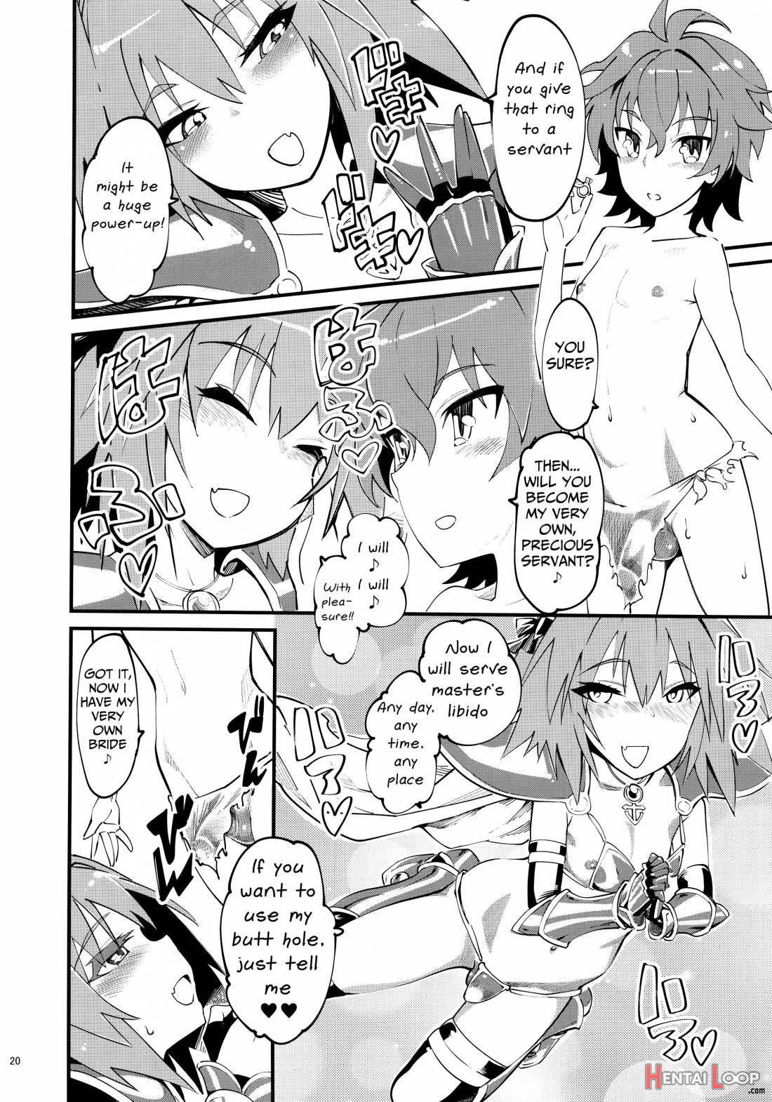 CLASS CHANGE!! Brave Astolfo page 21
