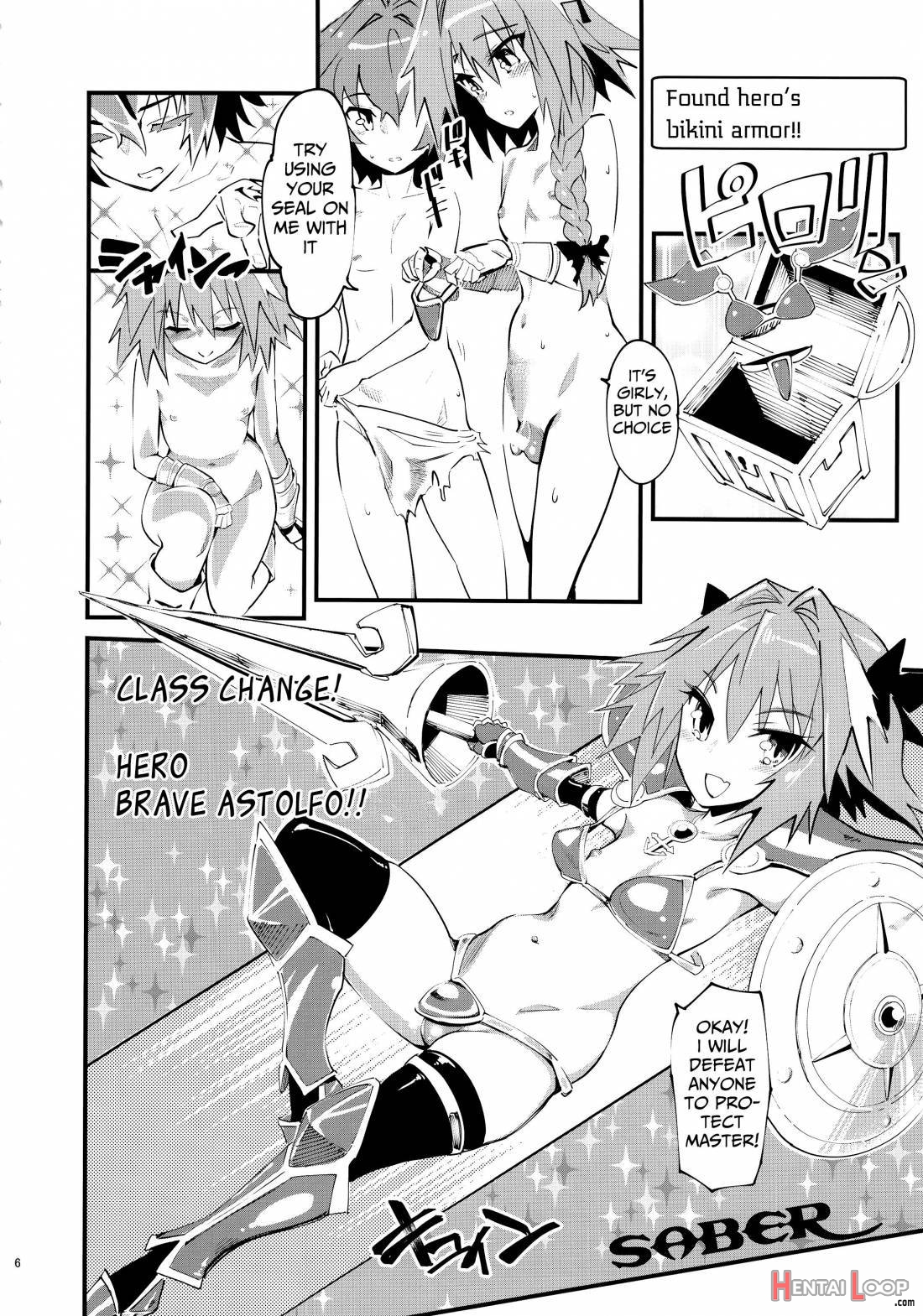 CLASS CHANGE!! Brave Astolfo page 7