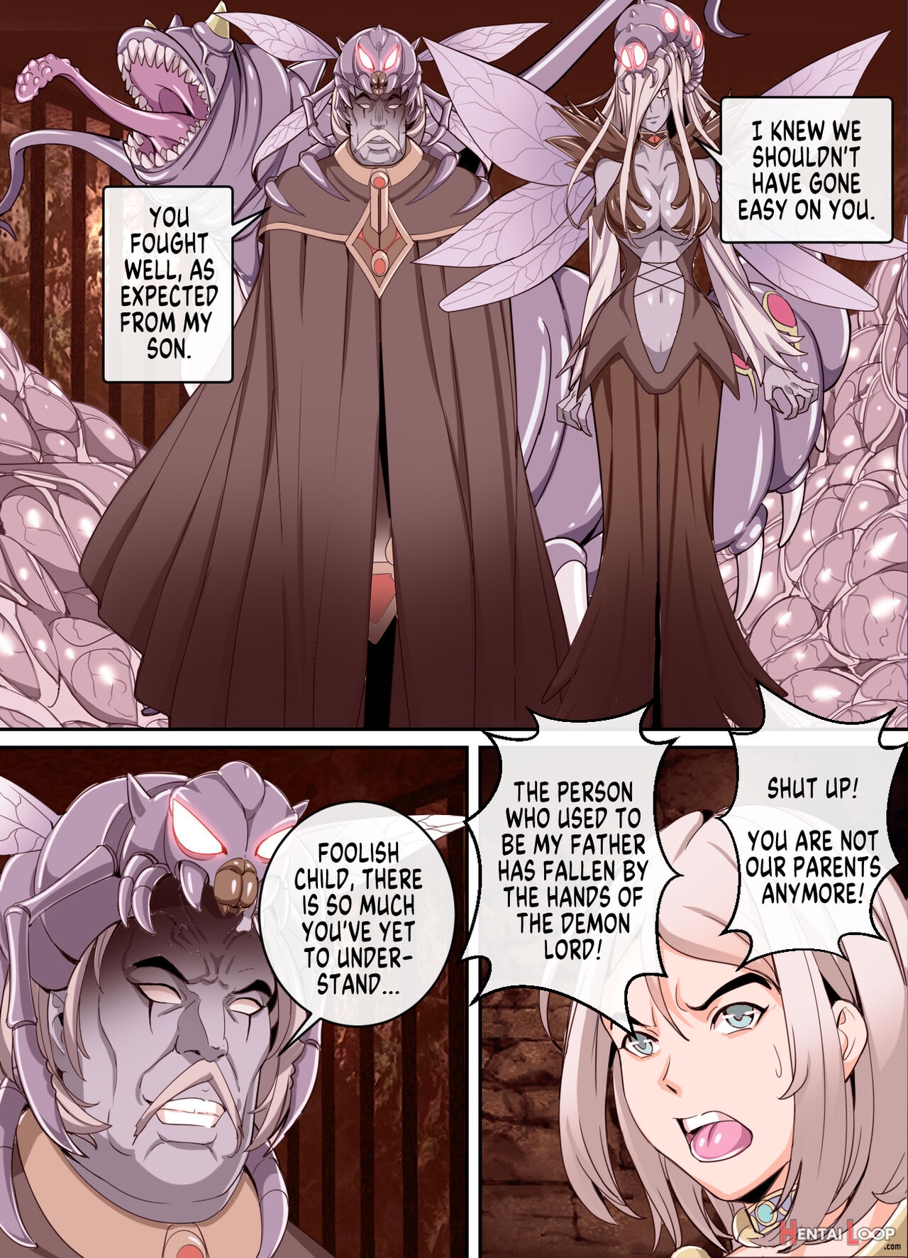 Comic The Akuochi! Mushihime-sama Ga Iku! Here Comes The Bug Princess! page 13