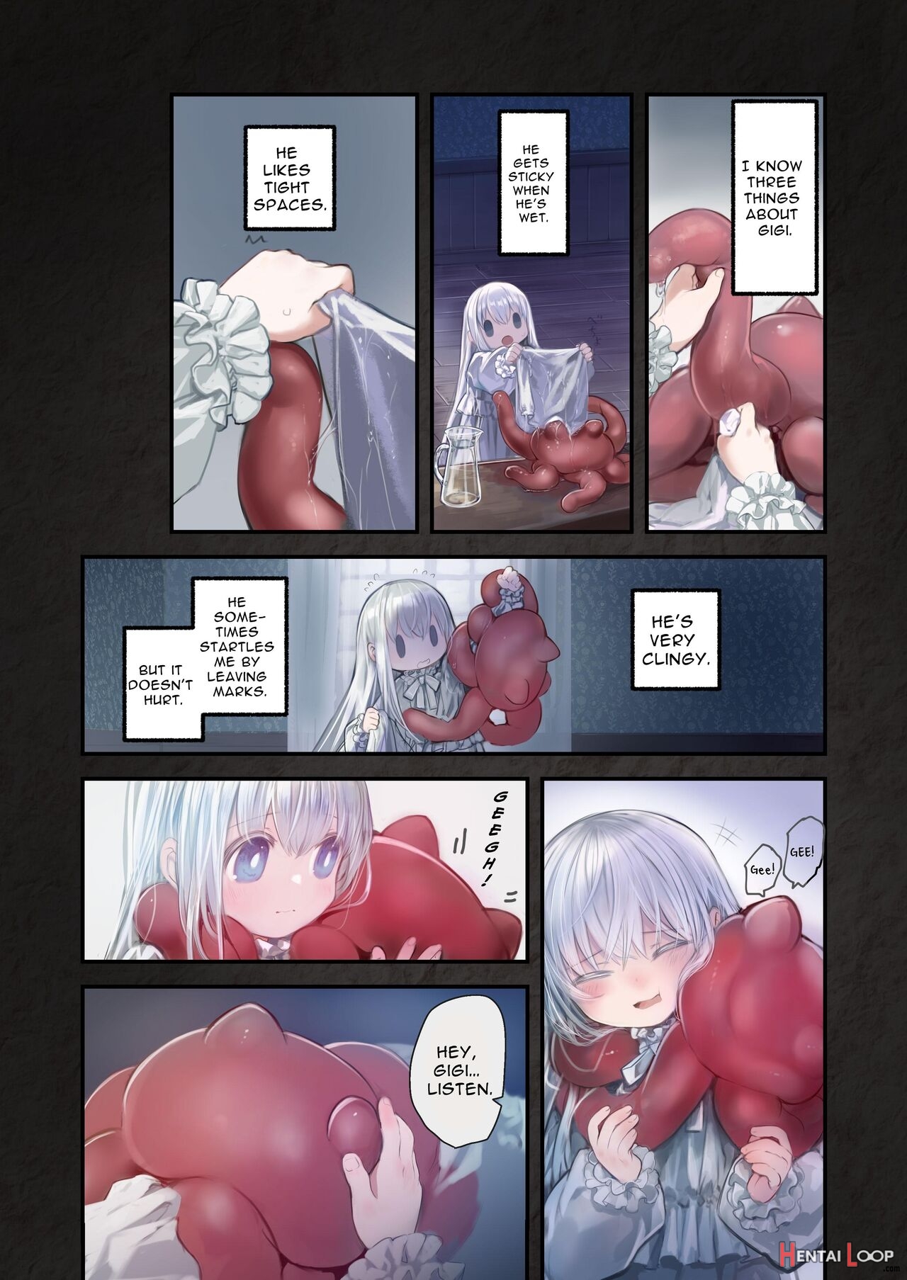 Connect ~a Girl Embraced Lovingly By The Tentacle~ page 10