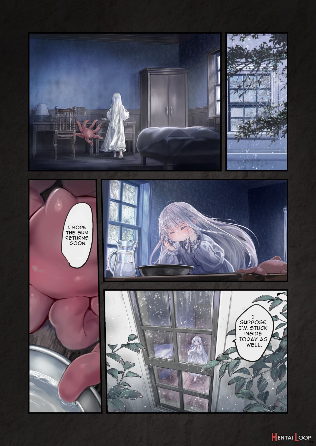 Connect ~a Girl Embraced Lovingly By The Tentacle~ page 8