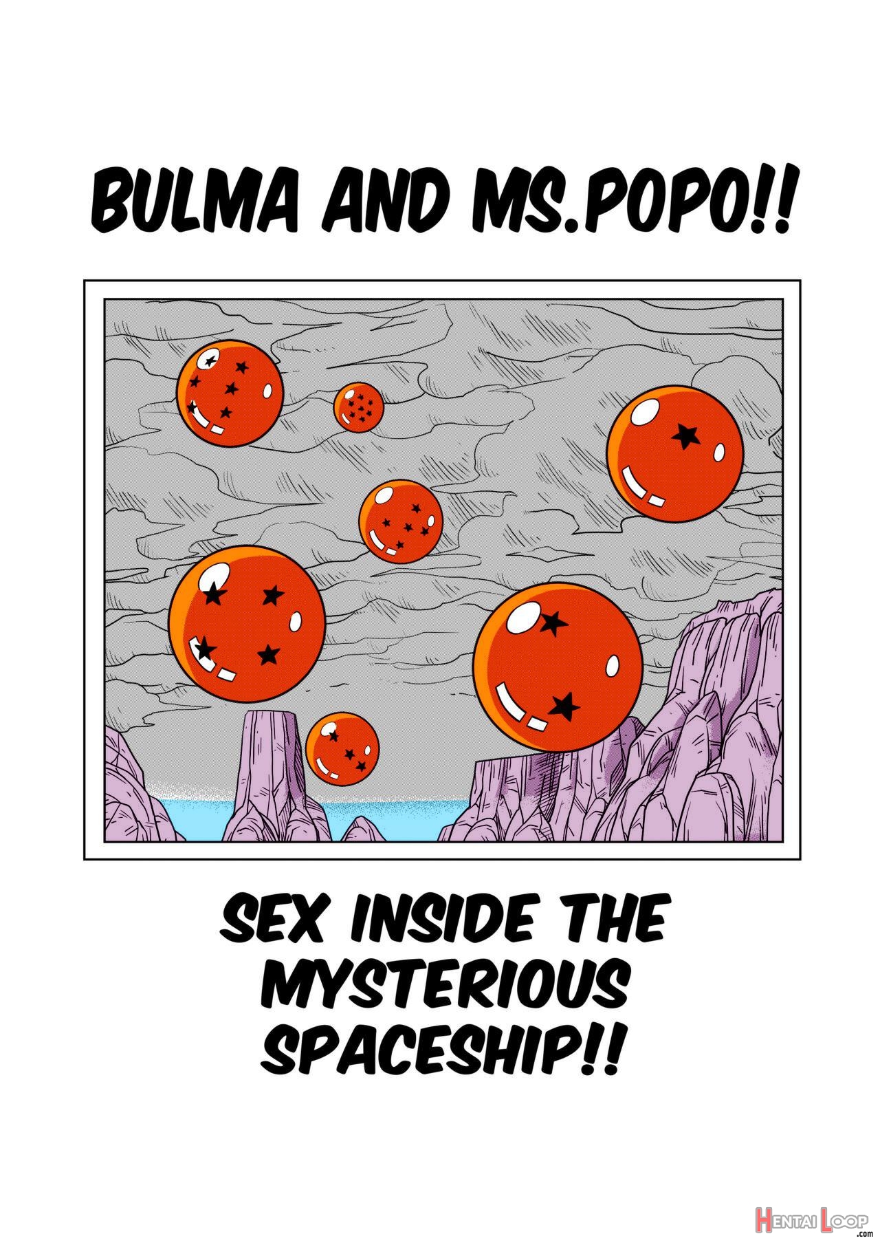 Dagon Ball - Bulma Meets Mr. Popo - Sex Inside The Mysterious Spaceship page 3
