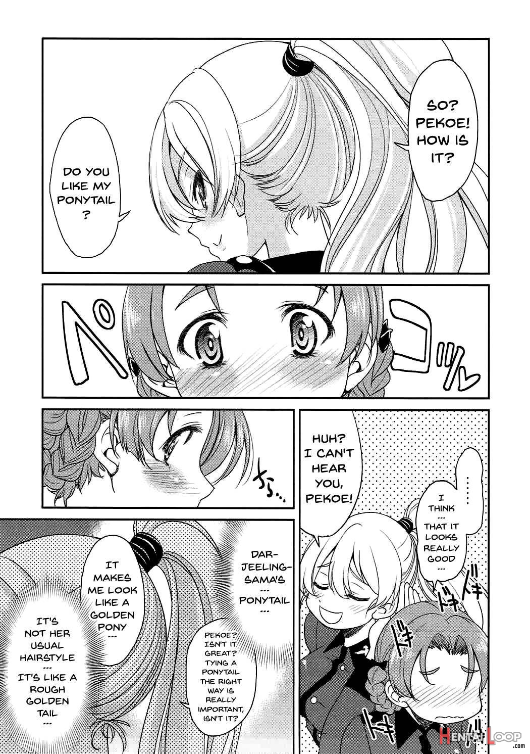 Darjeeling-sama no Ponytail page 5