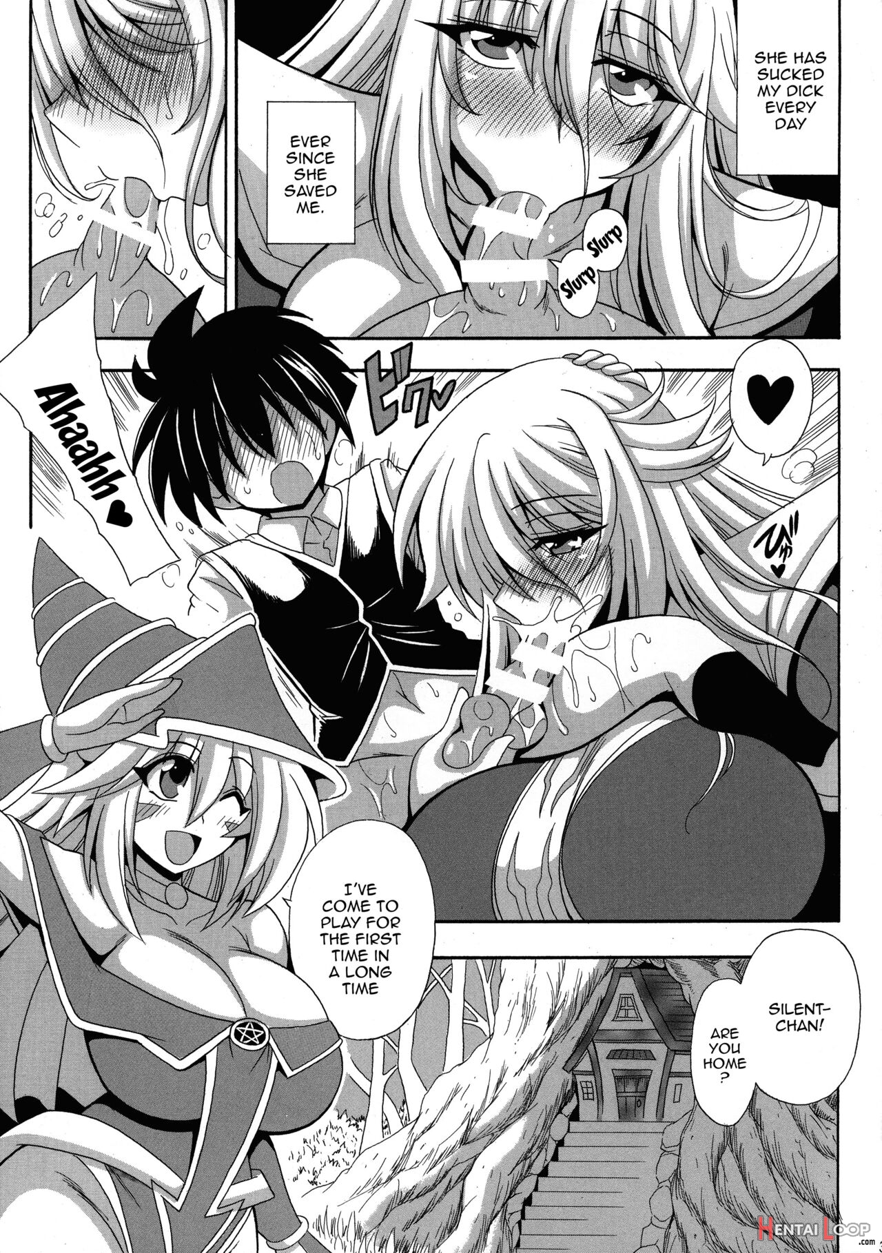 Dark Magician Girl And The Big Breasted Silent Magician page 5